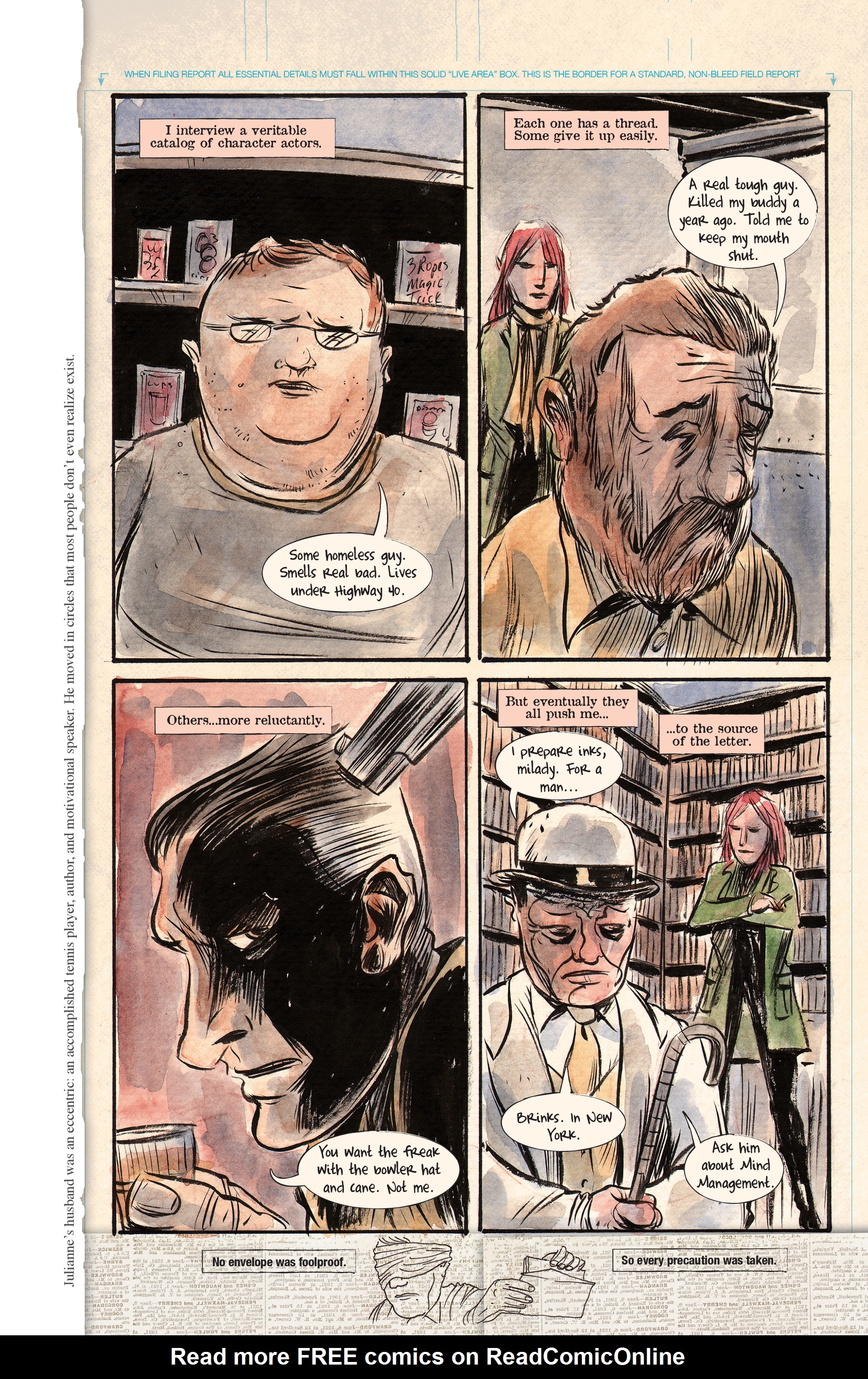 Read online MIND MGMT comic -  Issue # _Omnibus TPB 1 (Part 3) - 26
