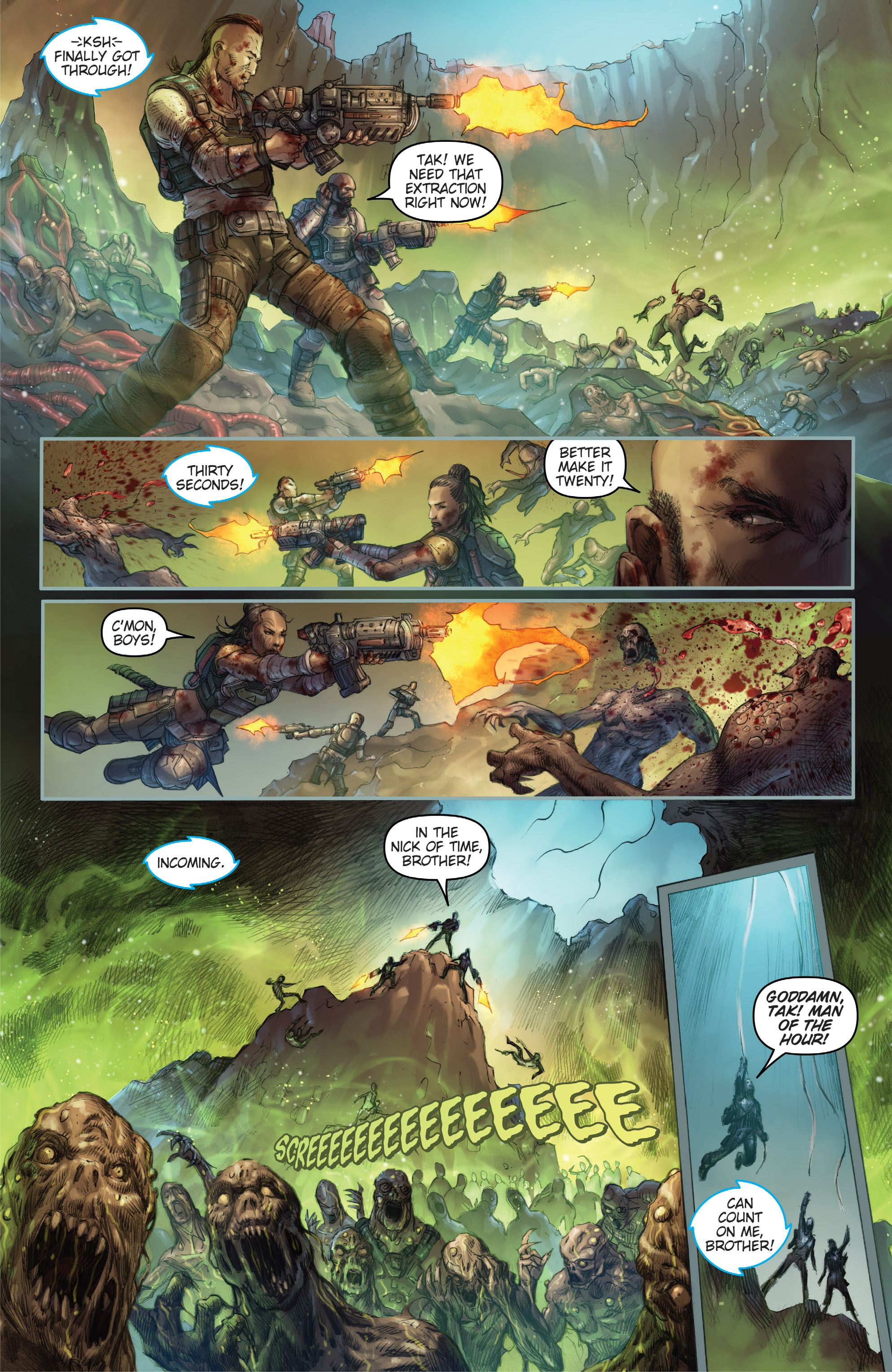 Read online Gears of War: Hivebusters comic -  Issue #1 - 15