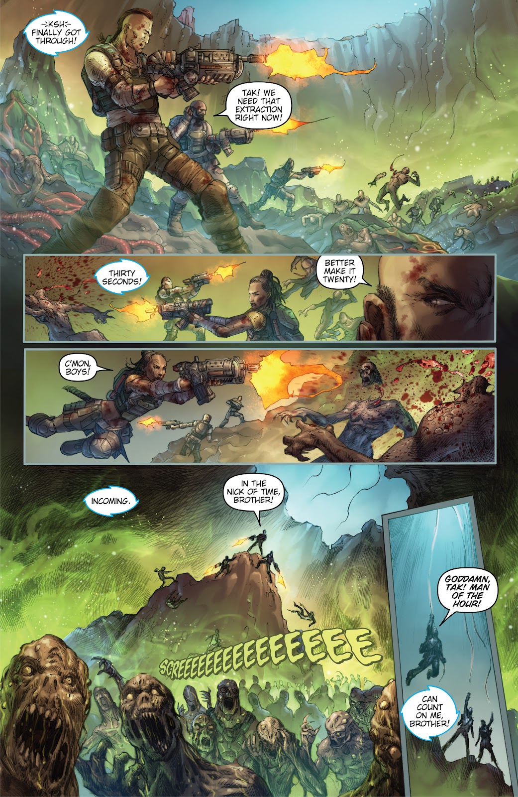 Gears of War: Hivebusters issue 1 - Page 15