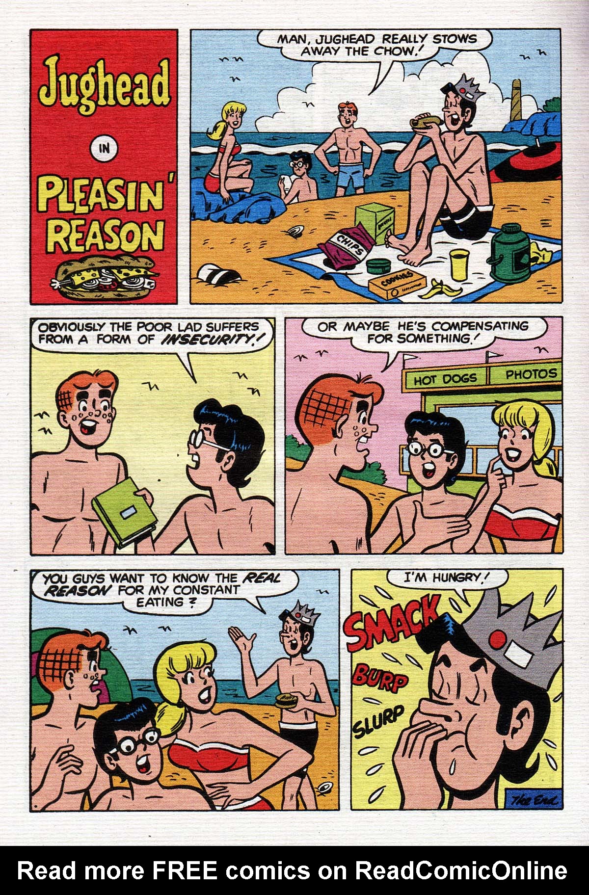 Read online Jughead's Double Digest Magazine comic -  Issue #106 - 156