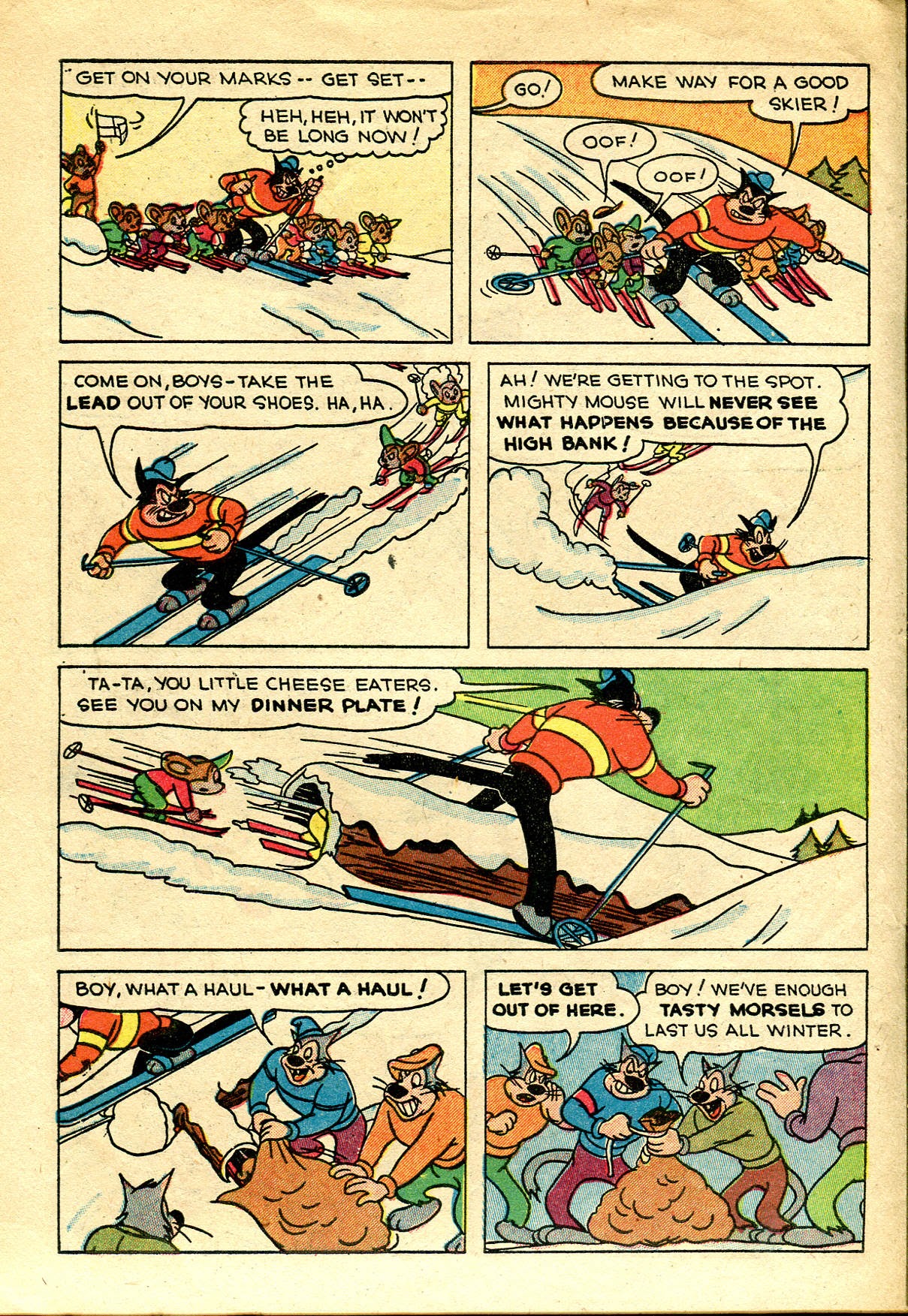 Read online Paul Terry's Mighty Mouse Comics comic -  Issue #10 - 22