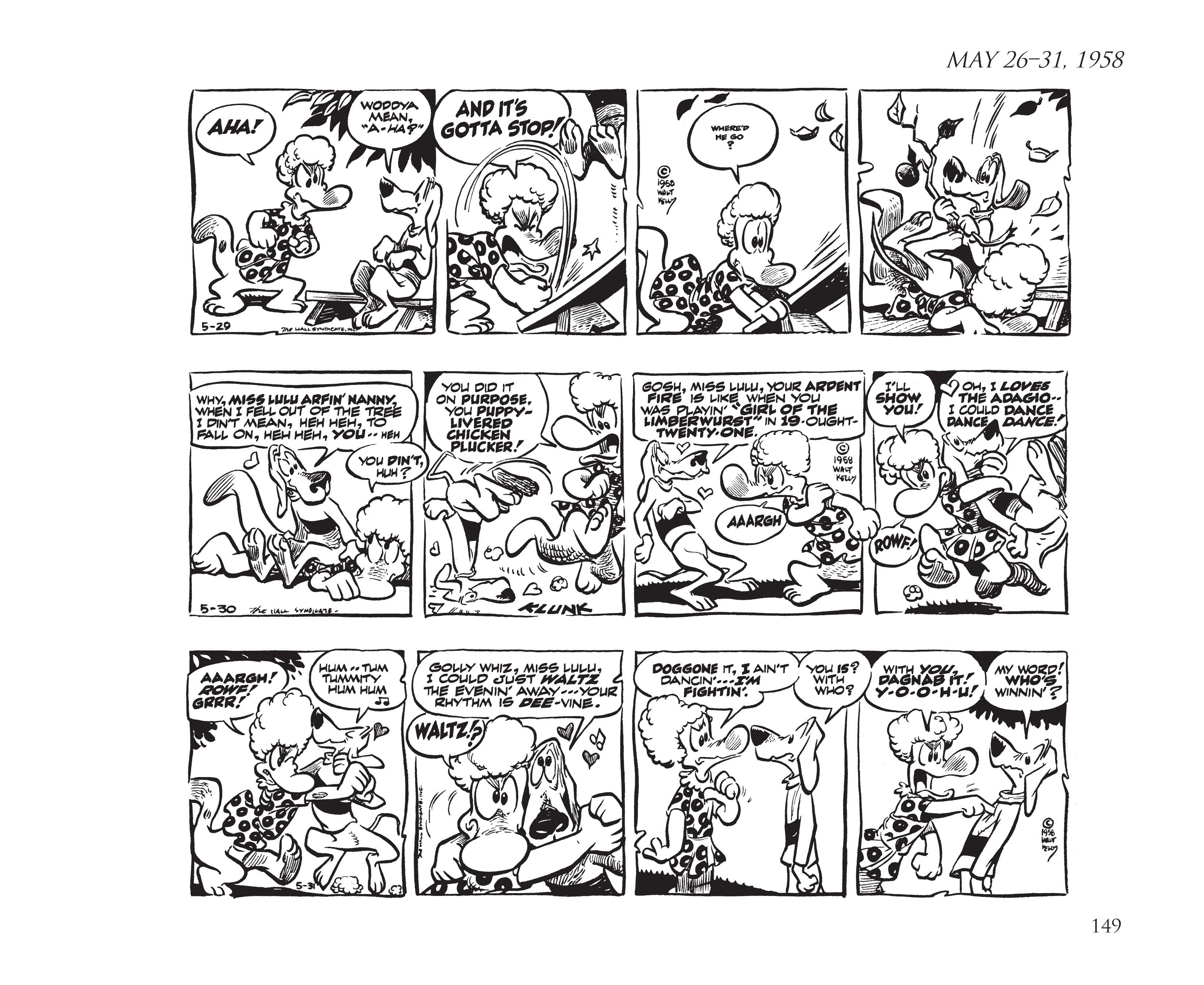 Read online Pogo by Walt Kelly: The Complete Syndicated Comic Strips comic -  Issue # TPB 5 (Part 2) - 58