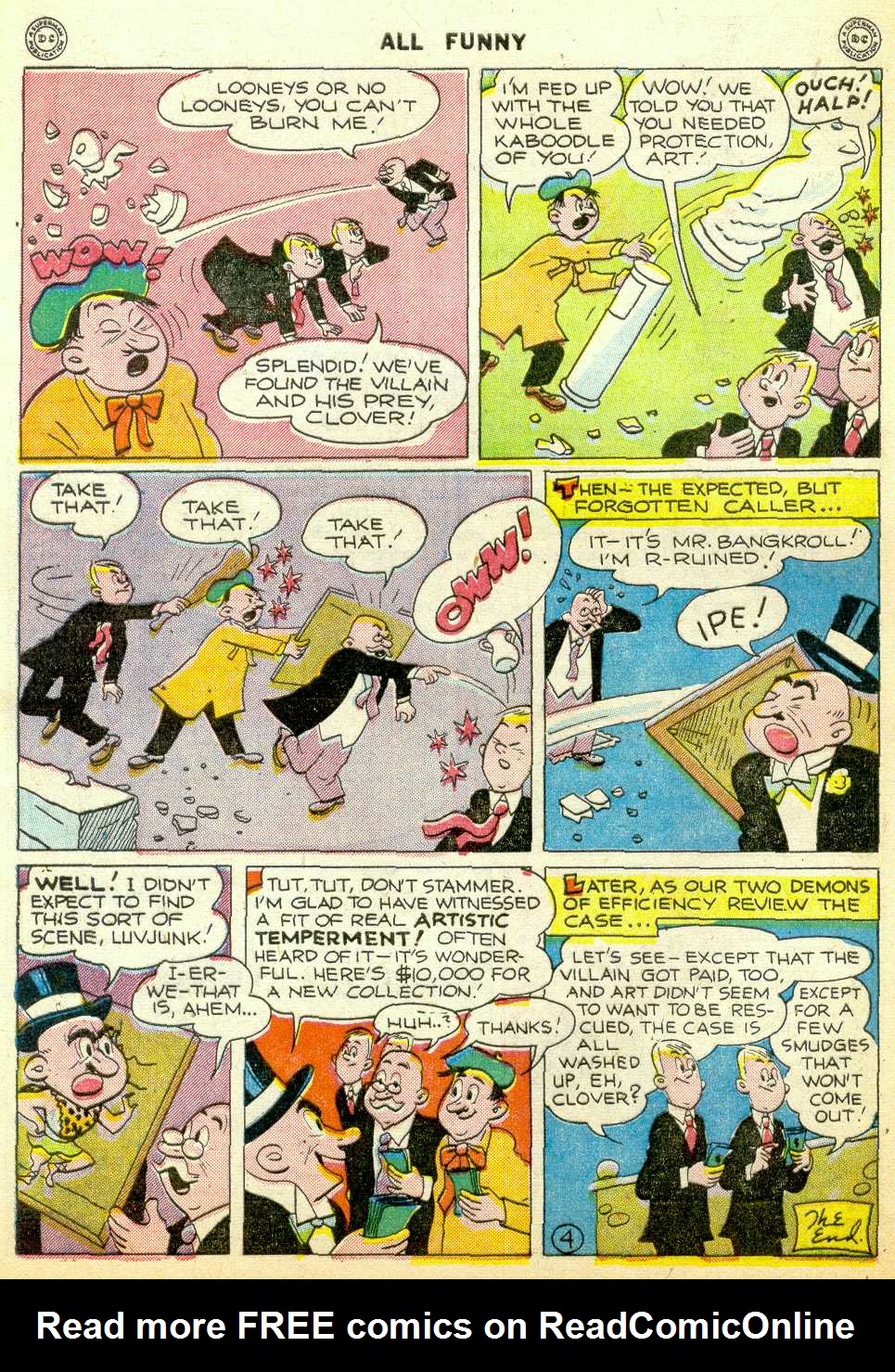 Read online All Funny Comics comic -  Issue #7 - 41