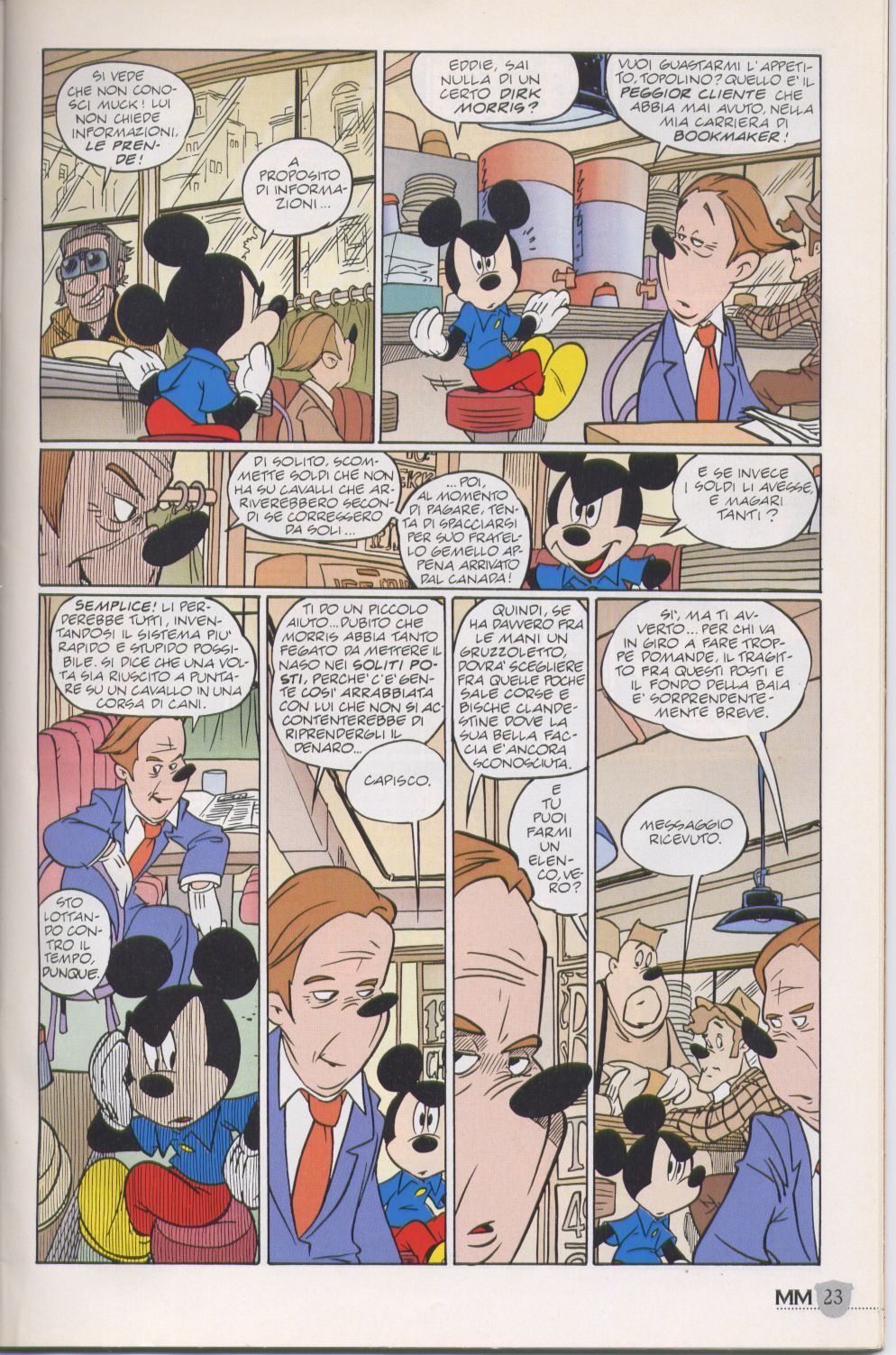 Read online Mickey Mouse Mystery Magazine comic -  Issue #3 - 23