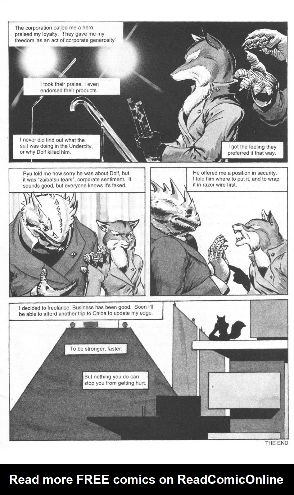 Read online Zaibatsu Tears comic -  Issue #1 - 27