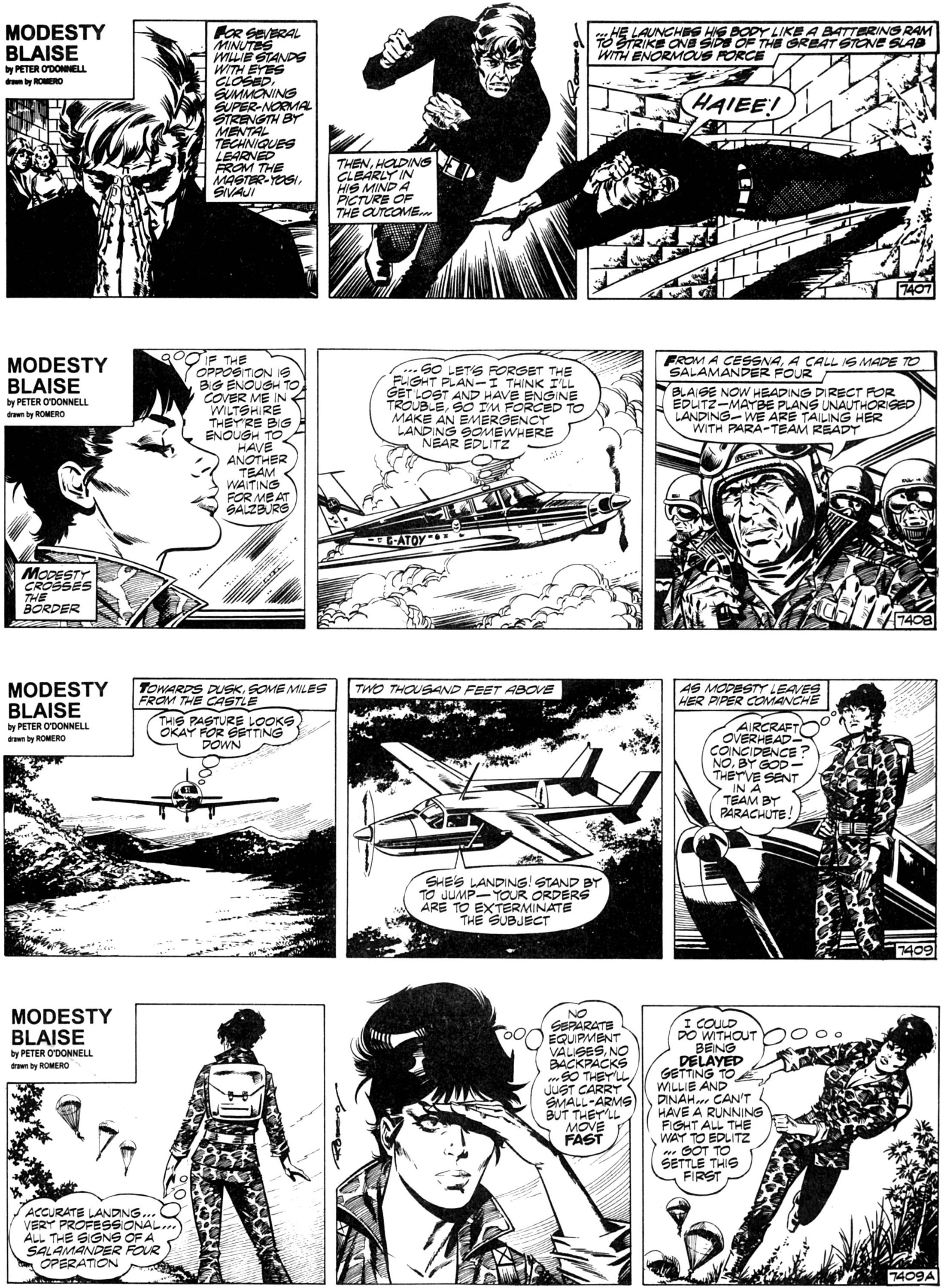 Read online Modesty Blaise: Lady in the Dark comic -  Issue # Full - 22