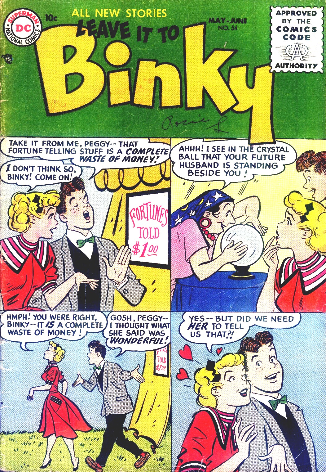 Read online Leave it to Binky comic -  Issue #54 - 1