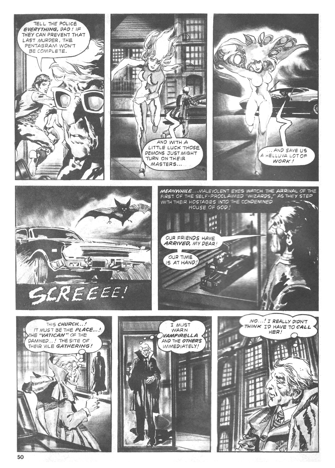 Read online Vampirella (1969) comic -  Issue #73 - 50