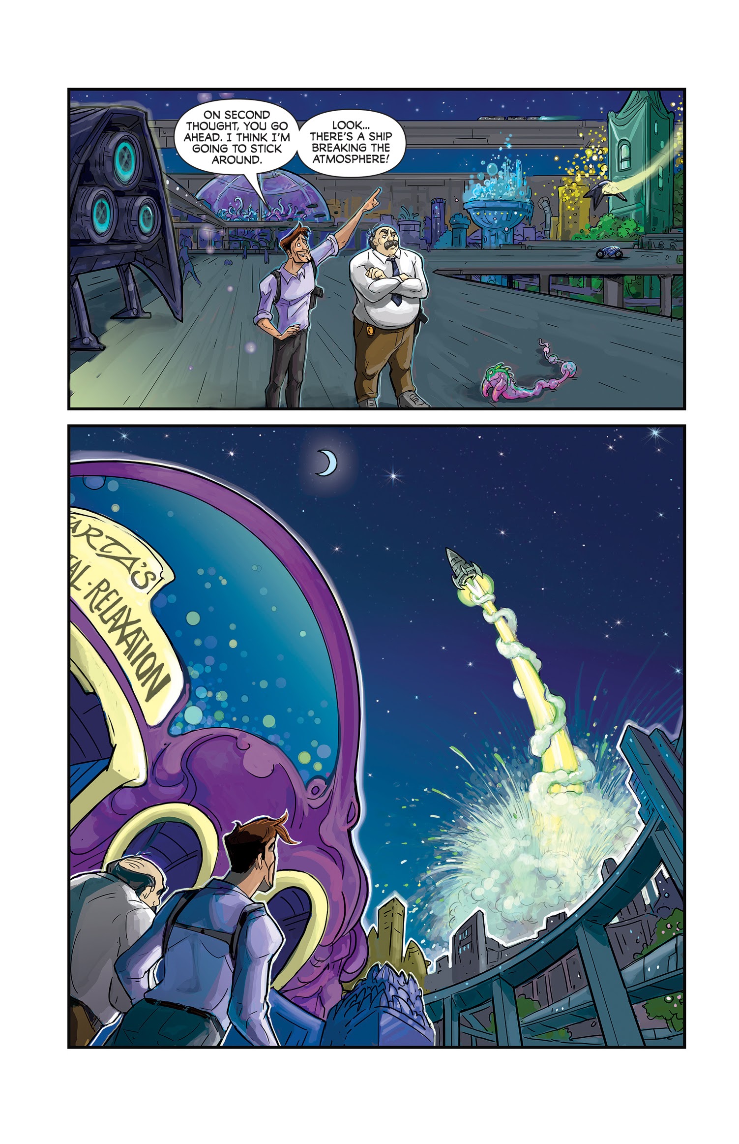 Read online Starport: A Graphic Novel comic -  Issue # TPB (Part 3) - 64