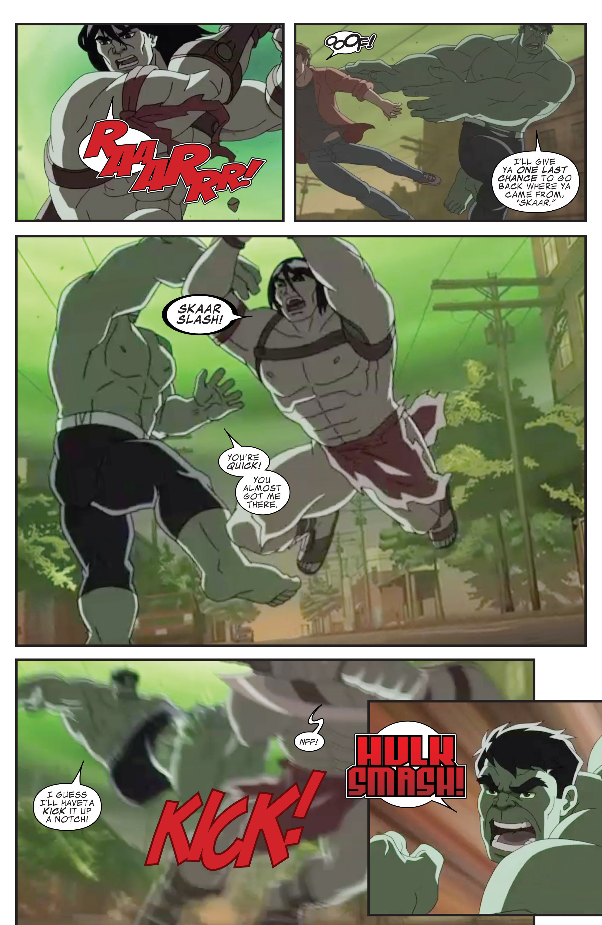 Read online Marvel Universe Hulk: Agents of S.M.A.S.H. comic -  Issue #1 - 8