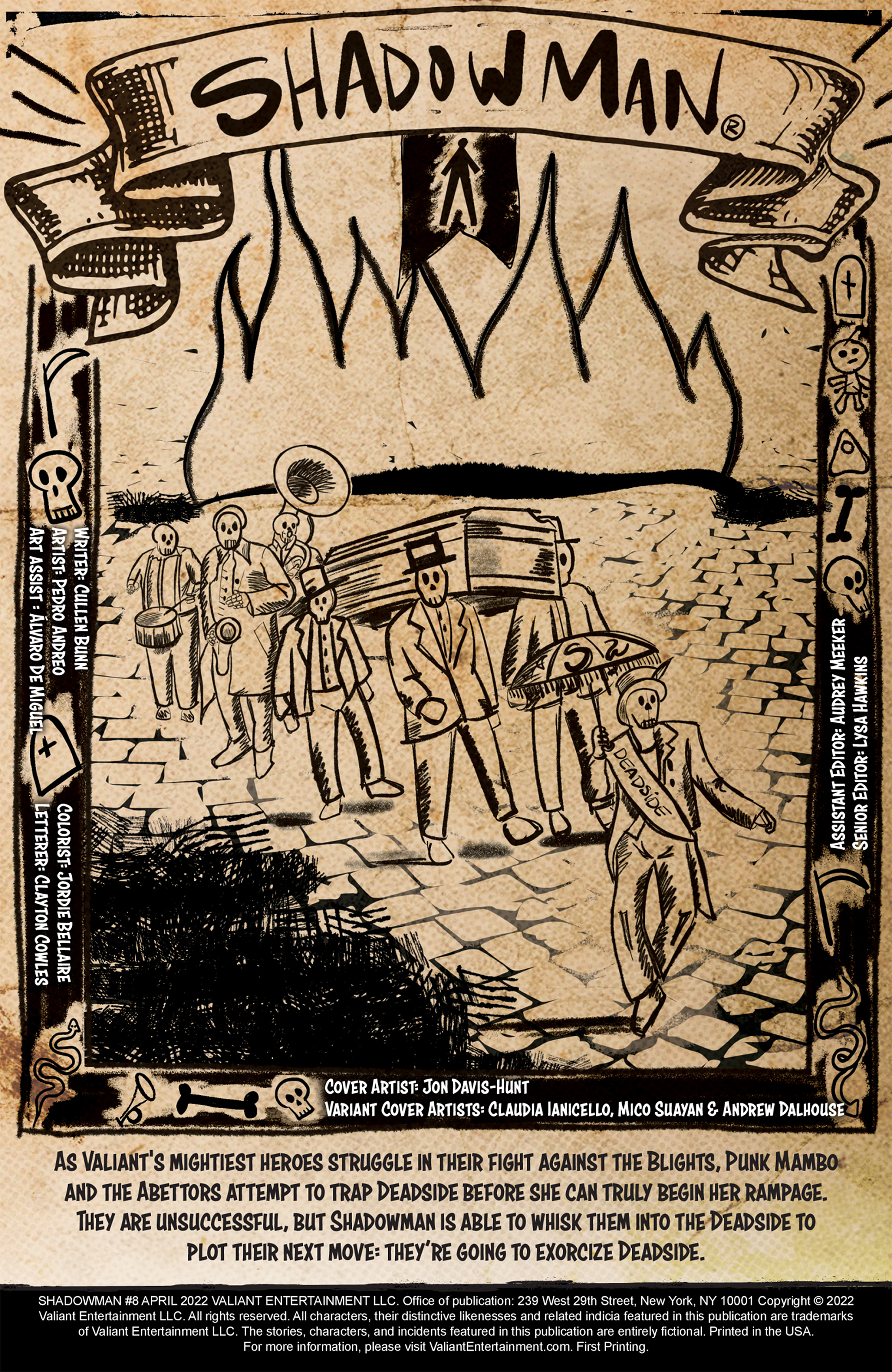 Read online Shadowman (2021) comic -  Issue #8 - 2