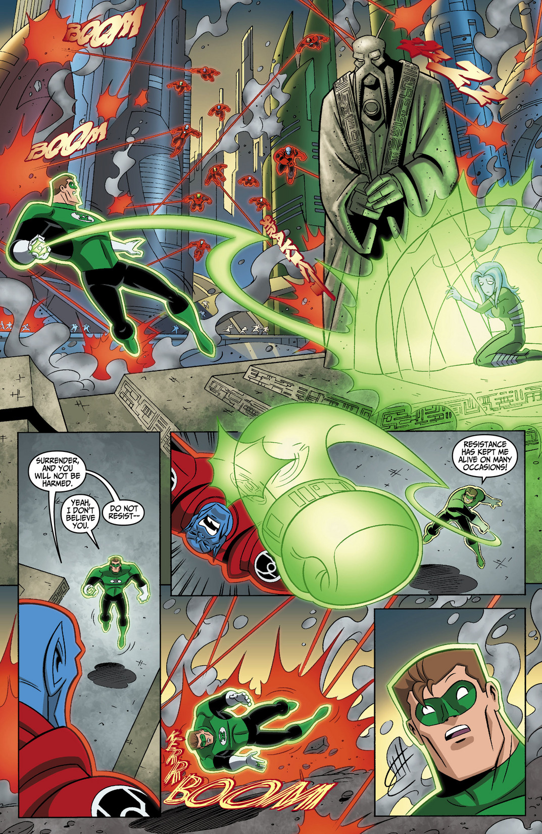 Read online Green Lantern: The Animated Series comic -  Issue #6 - 7