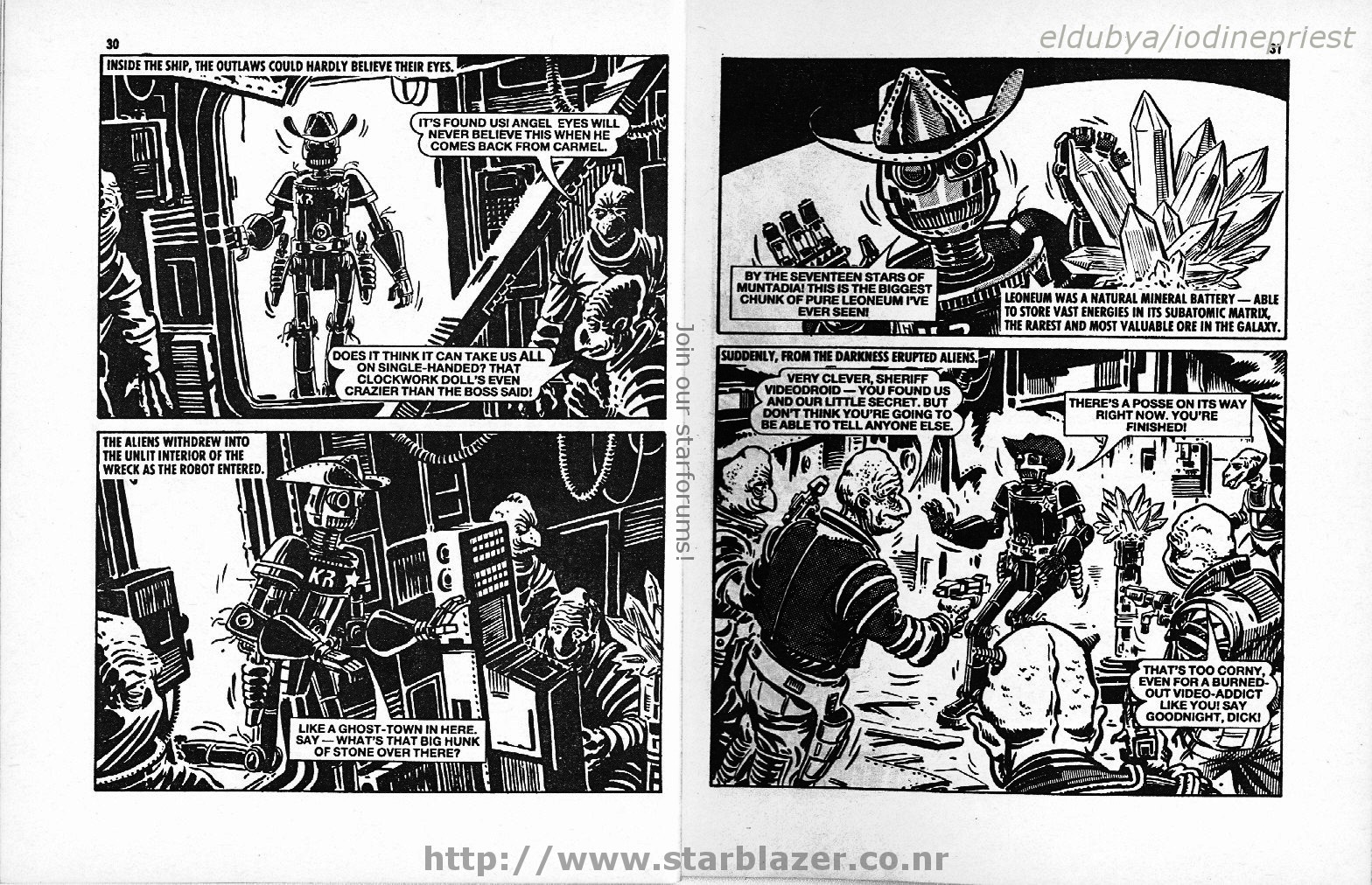 Read online Starblazer comic -  Issue #204 - 17