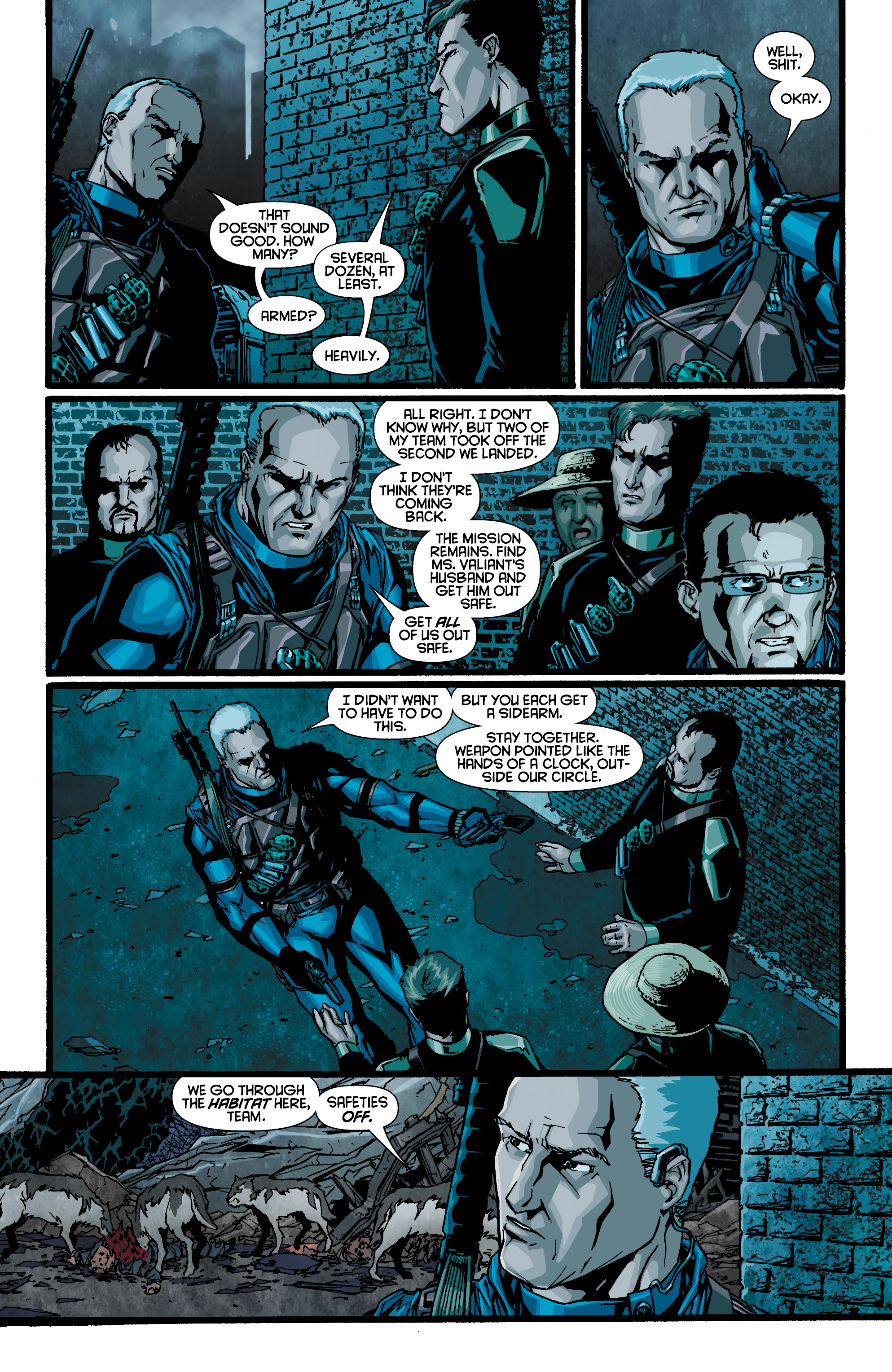 Read online Leaving Megalopolis: Surviving Megalopolis comic -  Issue #3 - 6