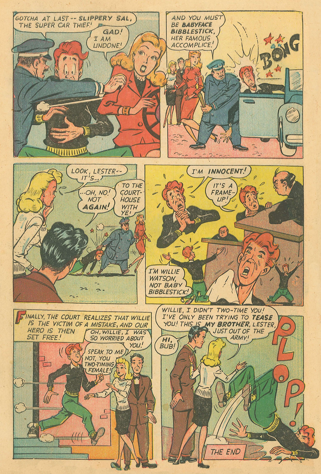 Read online Willie Comics (1946) comic -  Issue #6 - 12