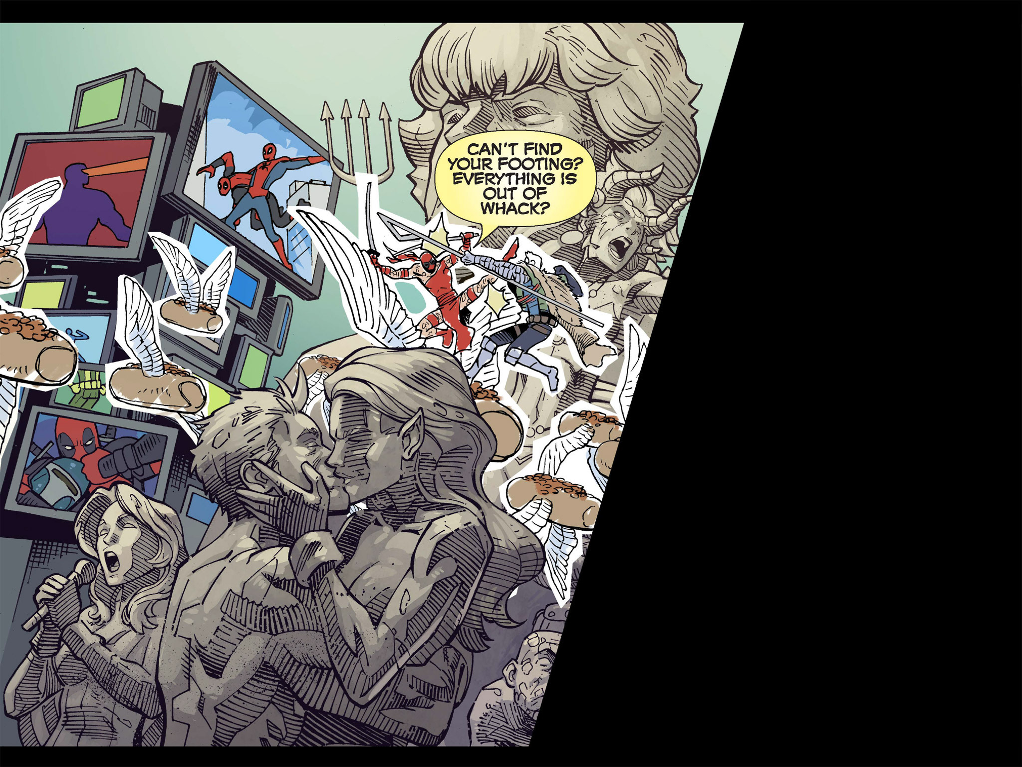 Read online Deadpool & Cable: Split Second Infinite Comic comic -  Issue #6 - 45
