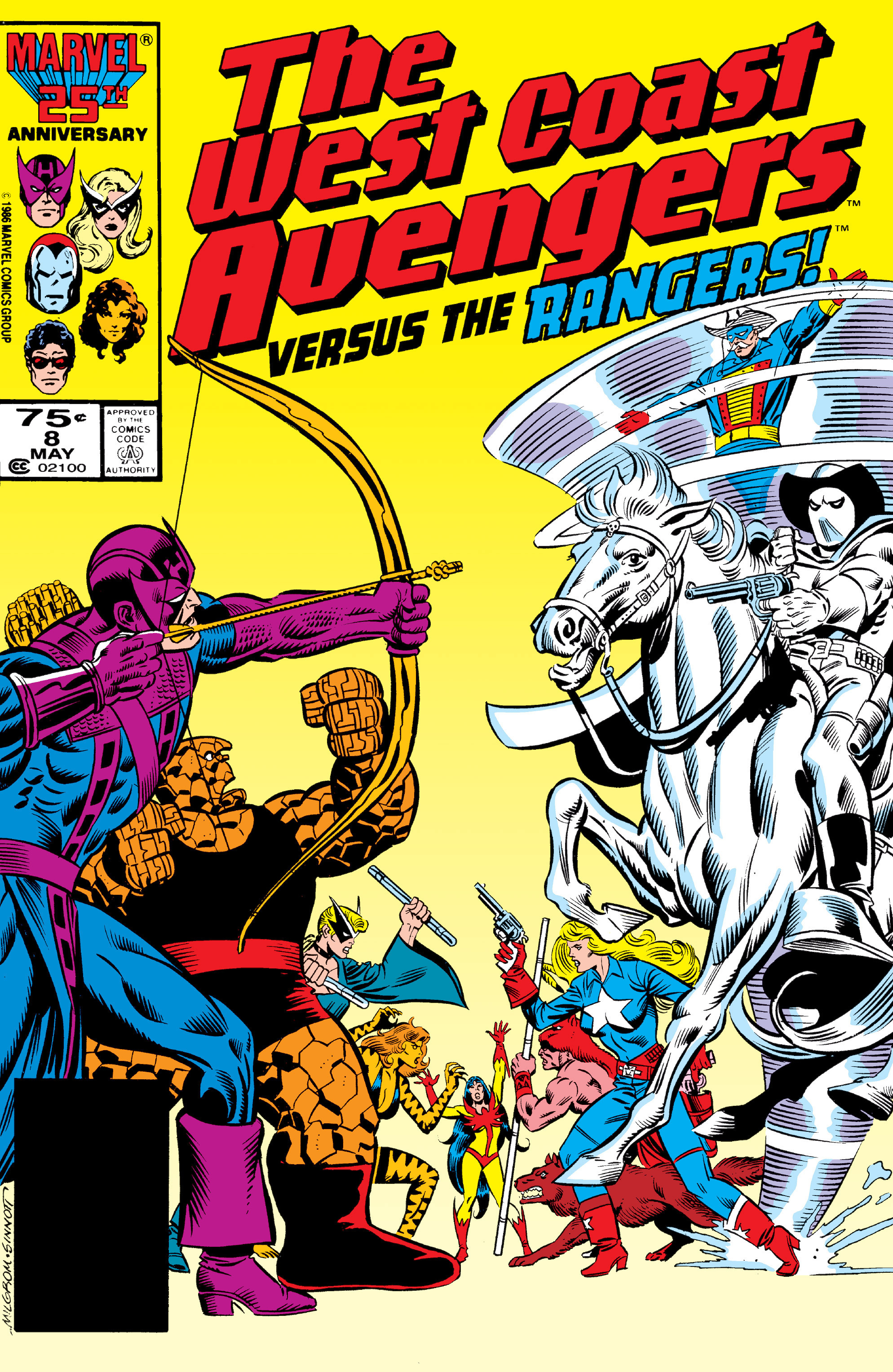 Read online West Coast Avengers (1985) comic -  Issue #8 - 1