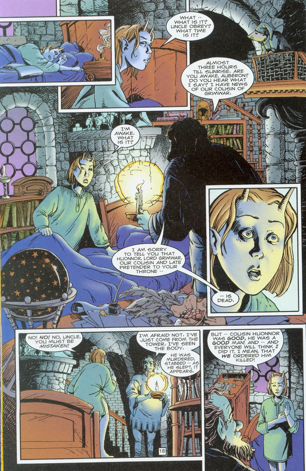 Read online The Books of Faerie: Auberon's Tale comic -  Issue #3 - 19