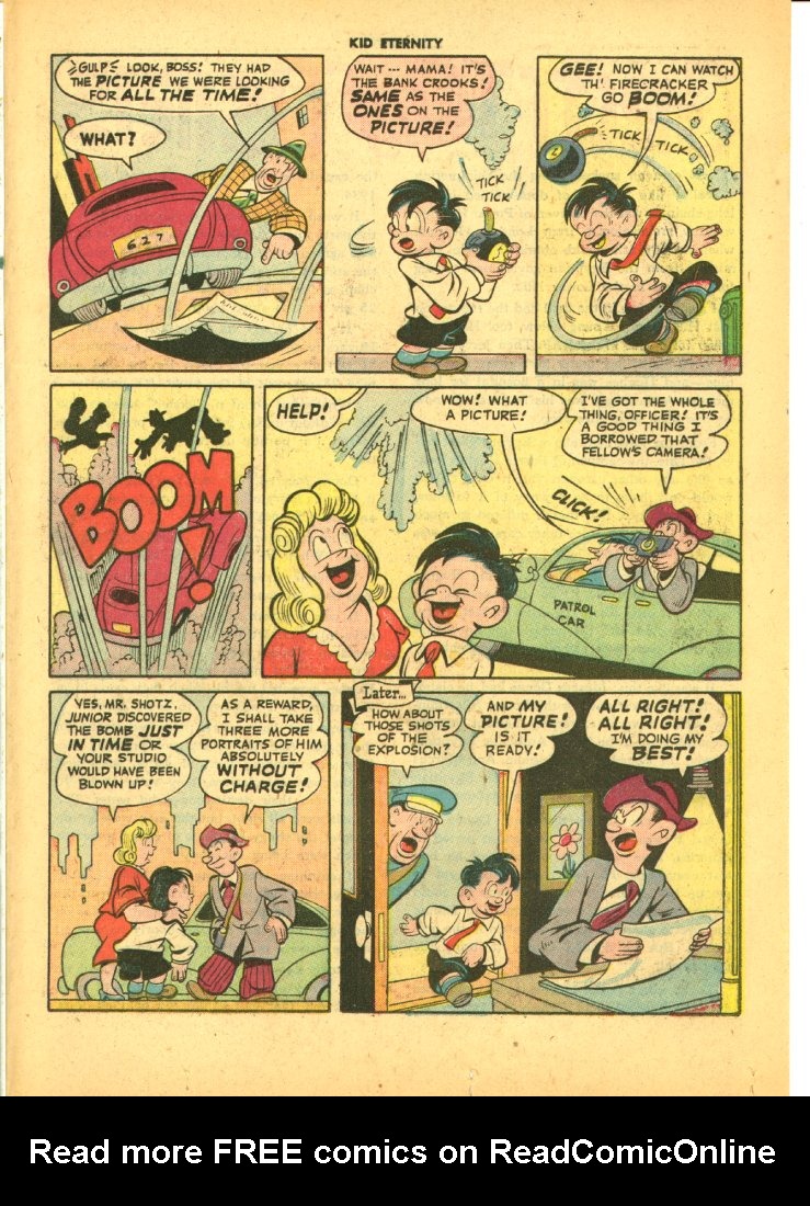 Read online Kid Eternity (1946) comic -  Issue #4 - 33