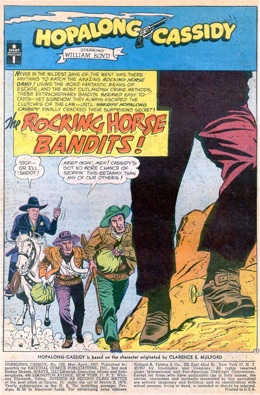 Read online Hopalong Cassidy comic -  Issue #122 - 3