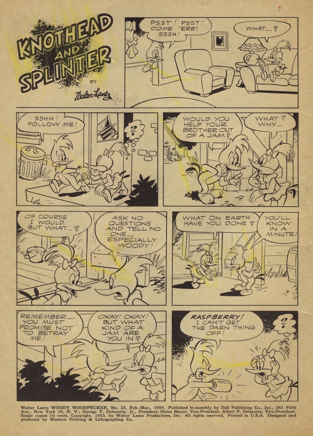 Read online Walter Lantz Woody Woodpecker (1952) comic -  Issue #23 - 2