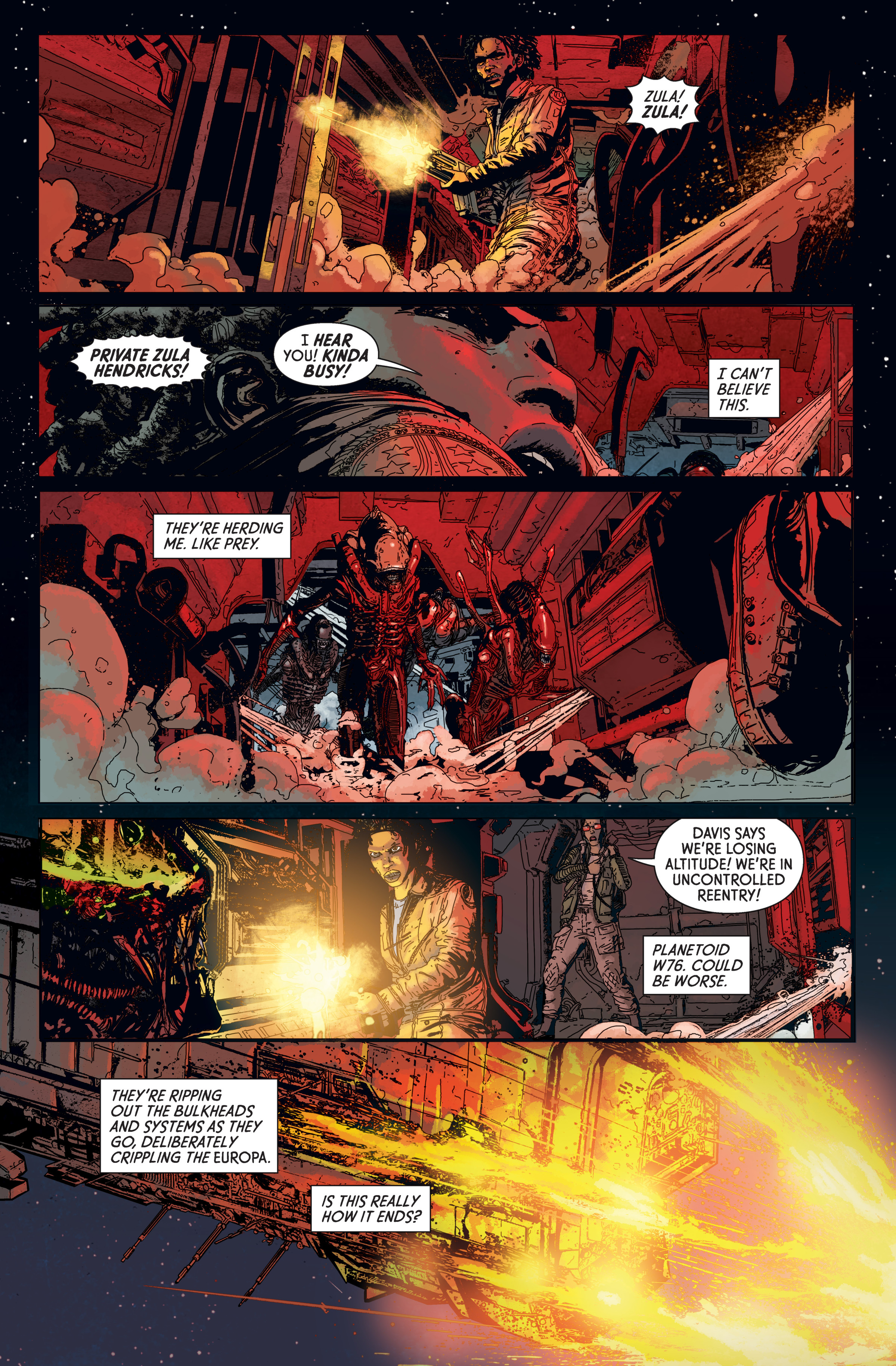 Read online Aliens: Defiance Library Edition comic -  Issue # TPB (Part 3) - 95