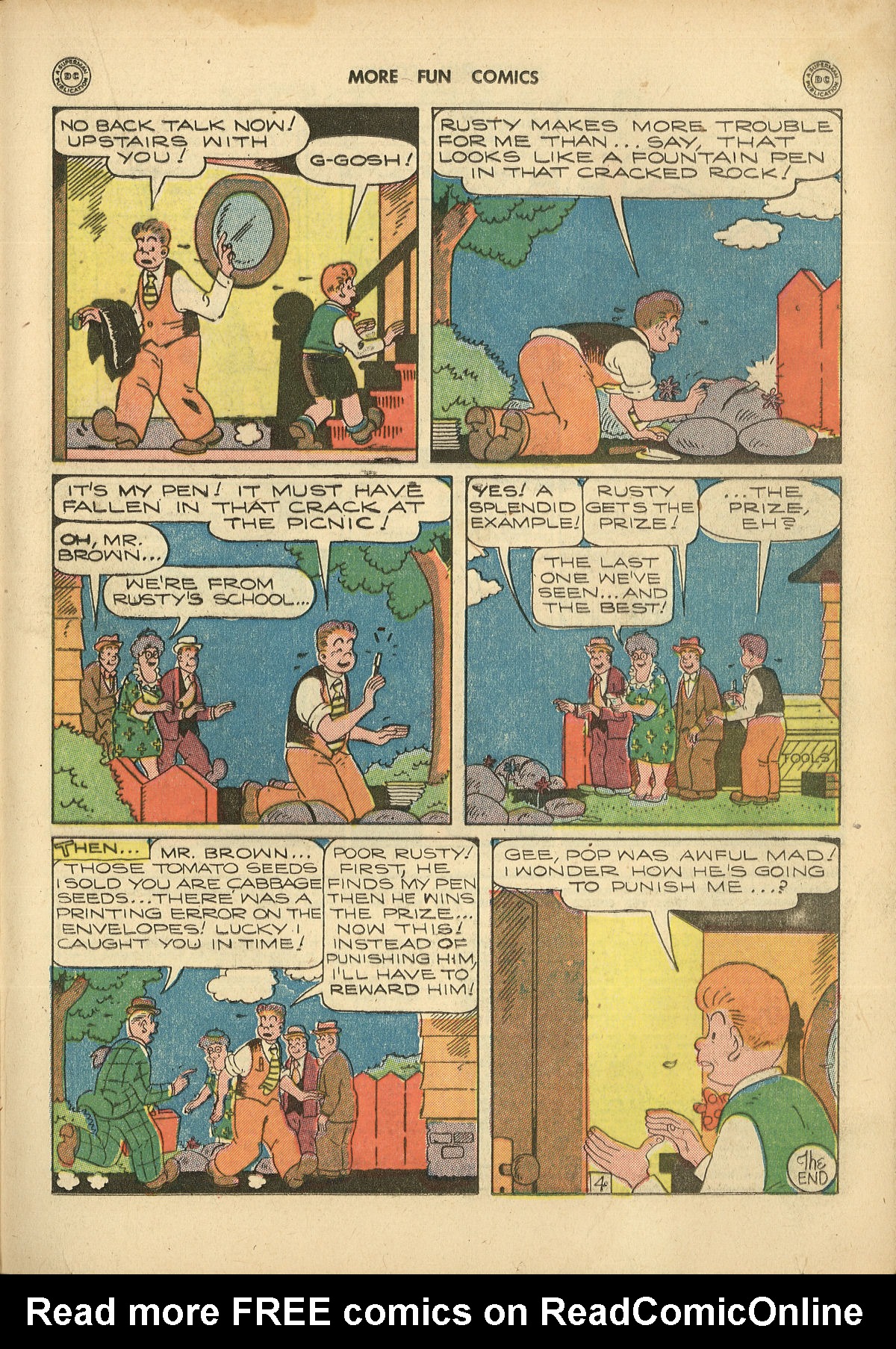 Read online More Fun Comics comic -  Issue #119 - 31