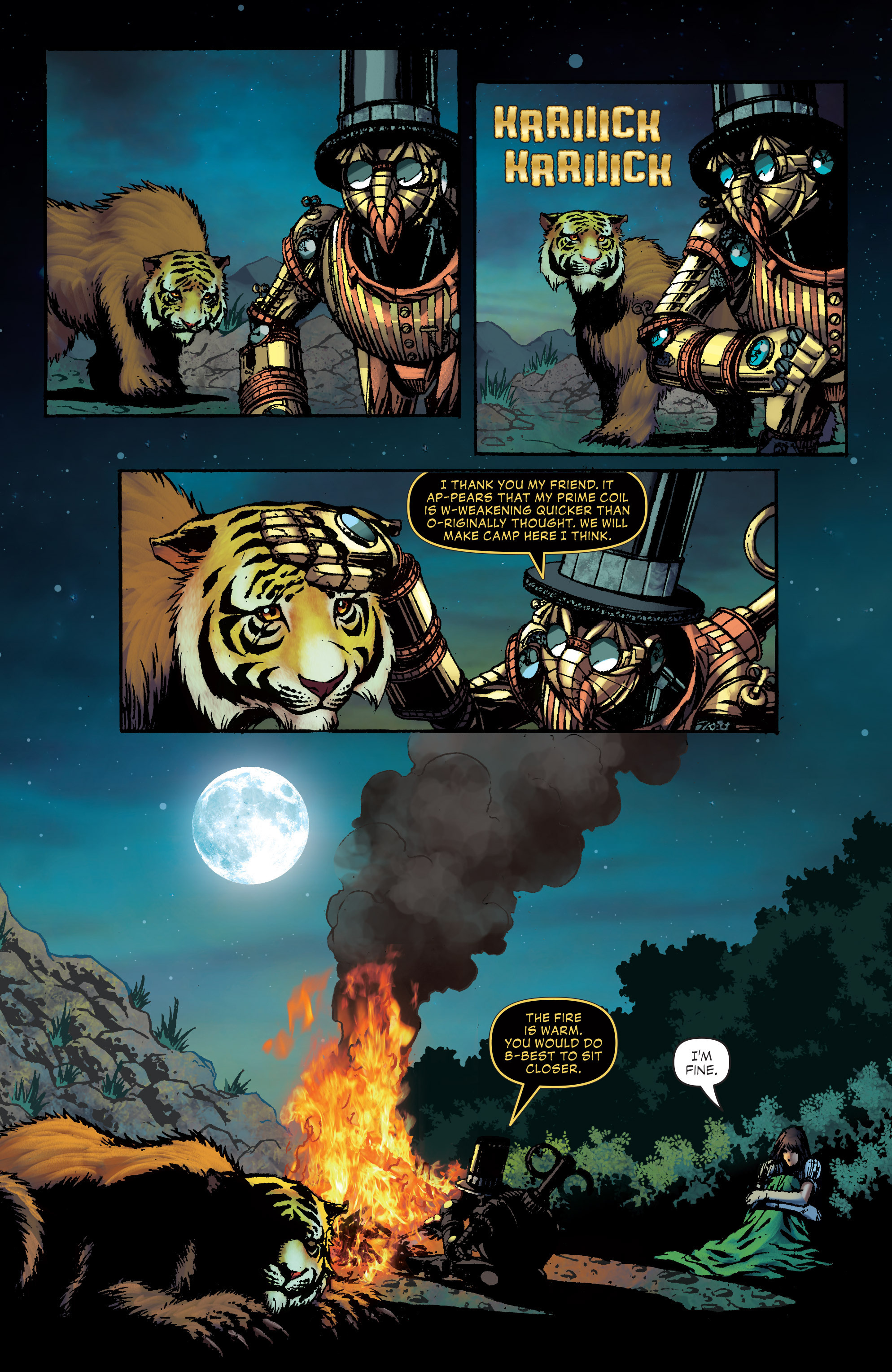 Read online Legends of Oz: Tik-Tok and the Kalidah comic -  Issue #2 - 6