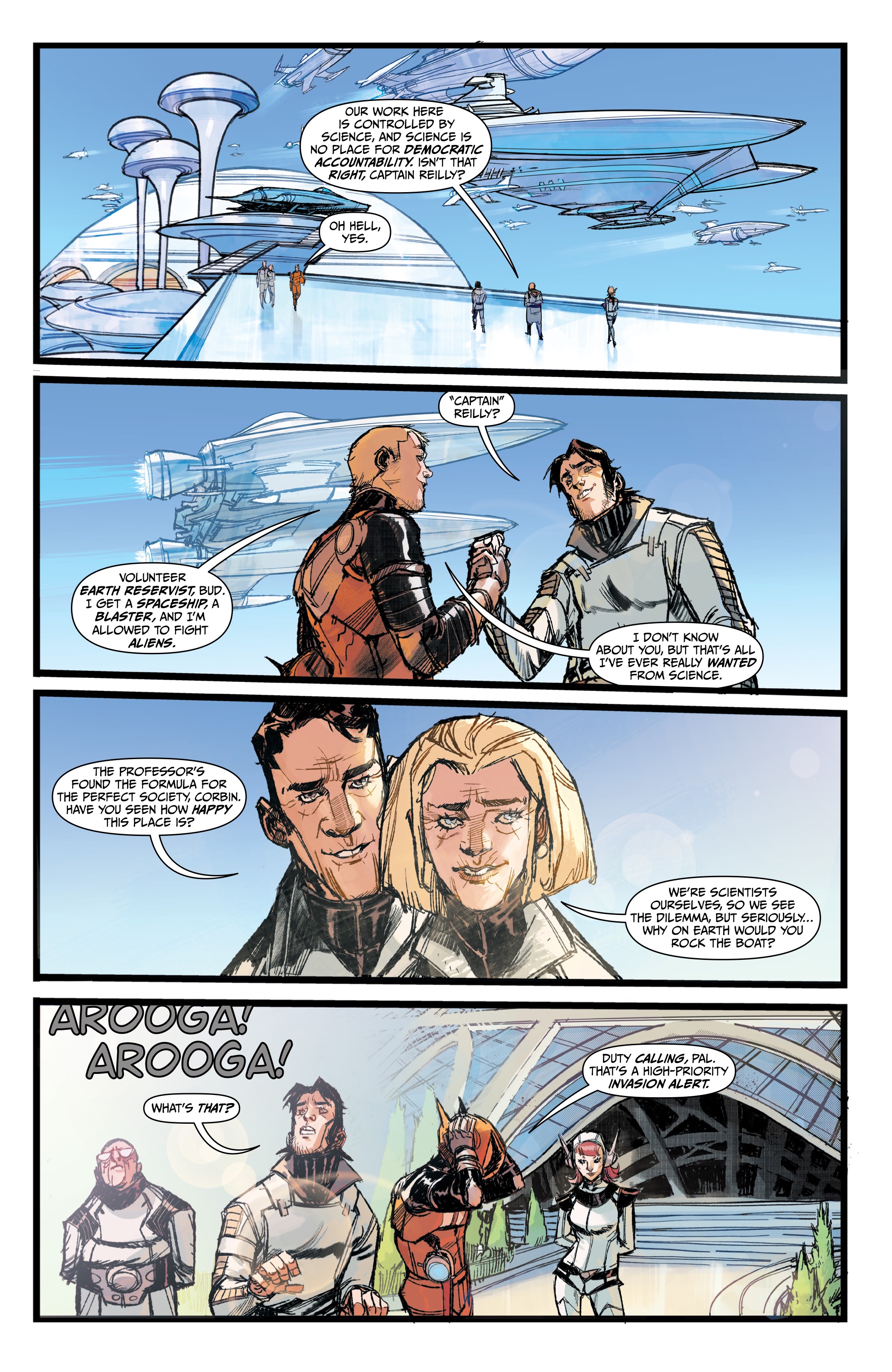 Read online Chrononauts: Futureshock comic -  Issue # _TPB - 49