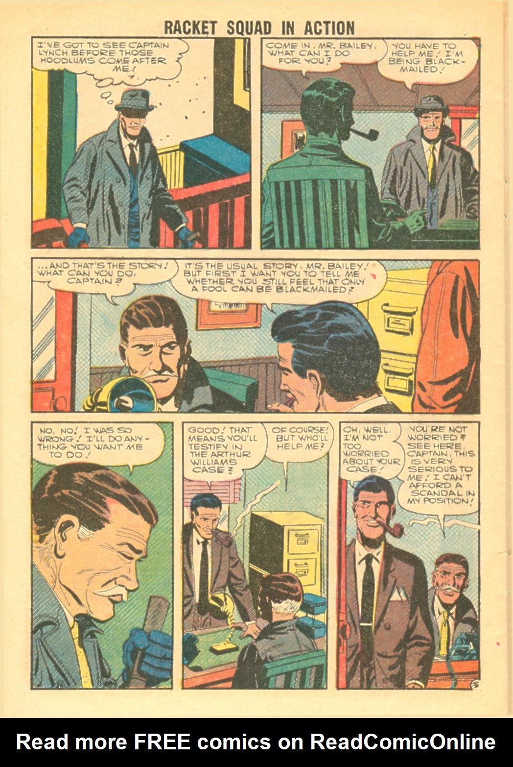 Read online Racket Squad in Action comic -  Issue #25 - 32