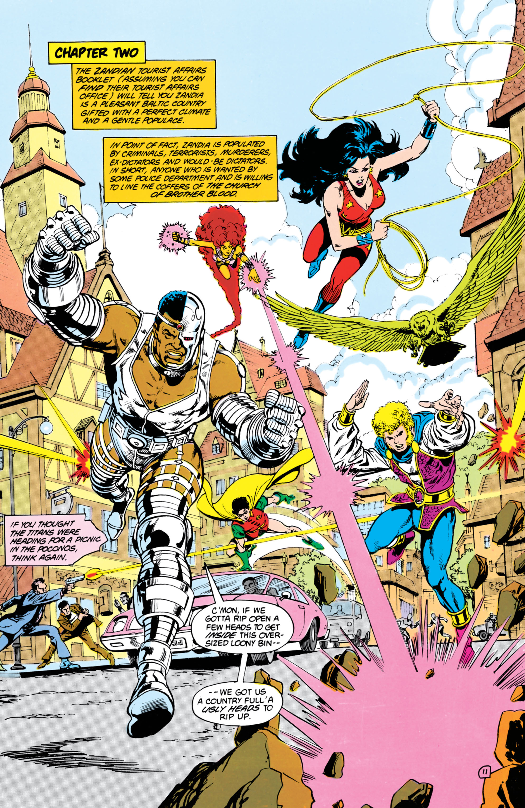 Read online The New Teen Titans (1984) comic -  Issue #26 - 12