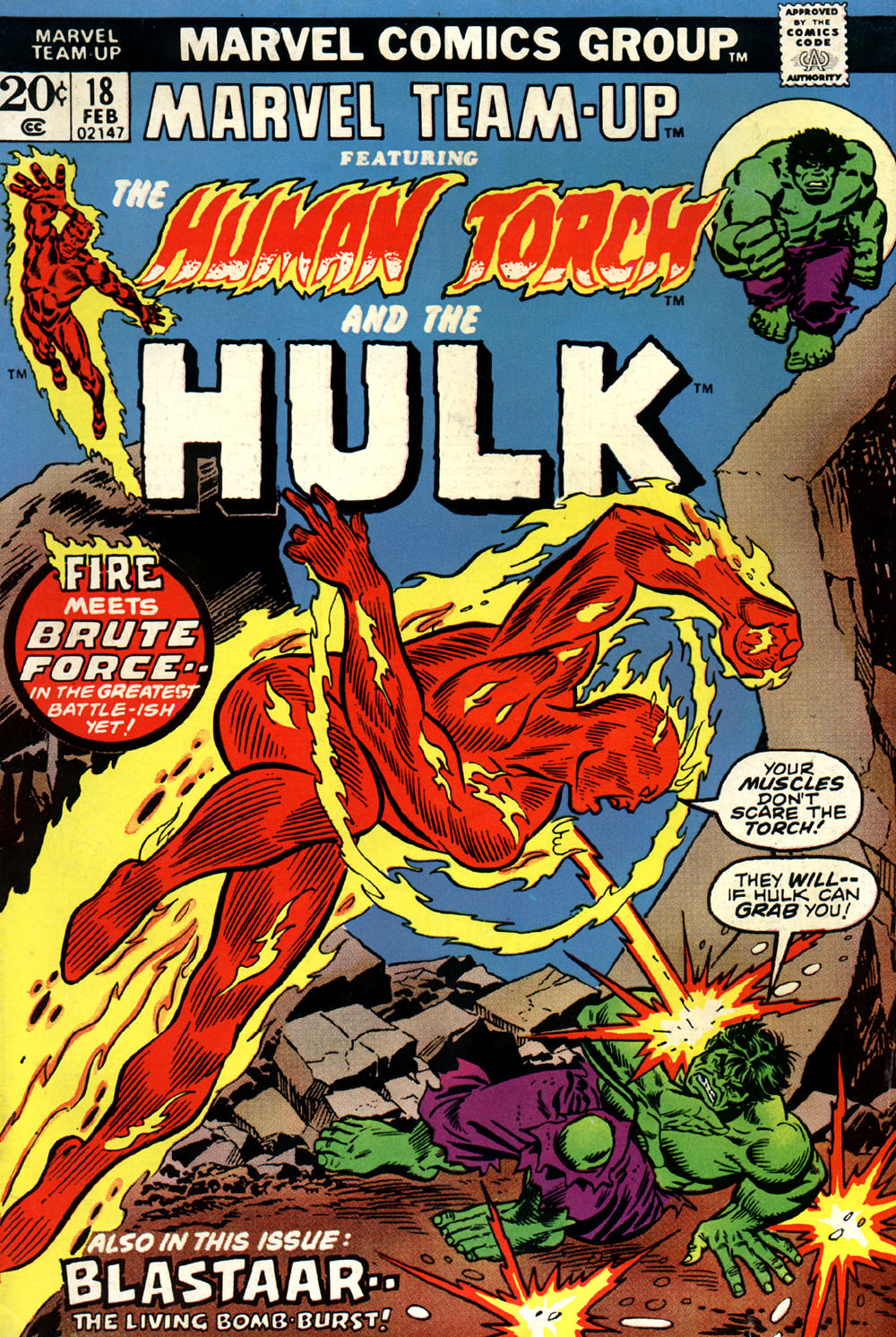 Read online Marvel Team-Up (1972) comic -  Issue #18 - 1
