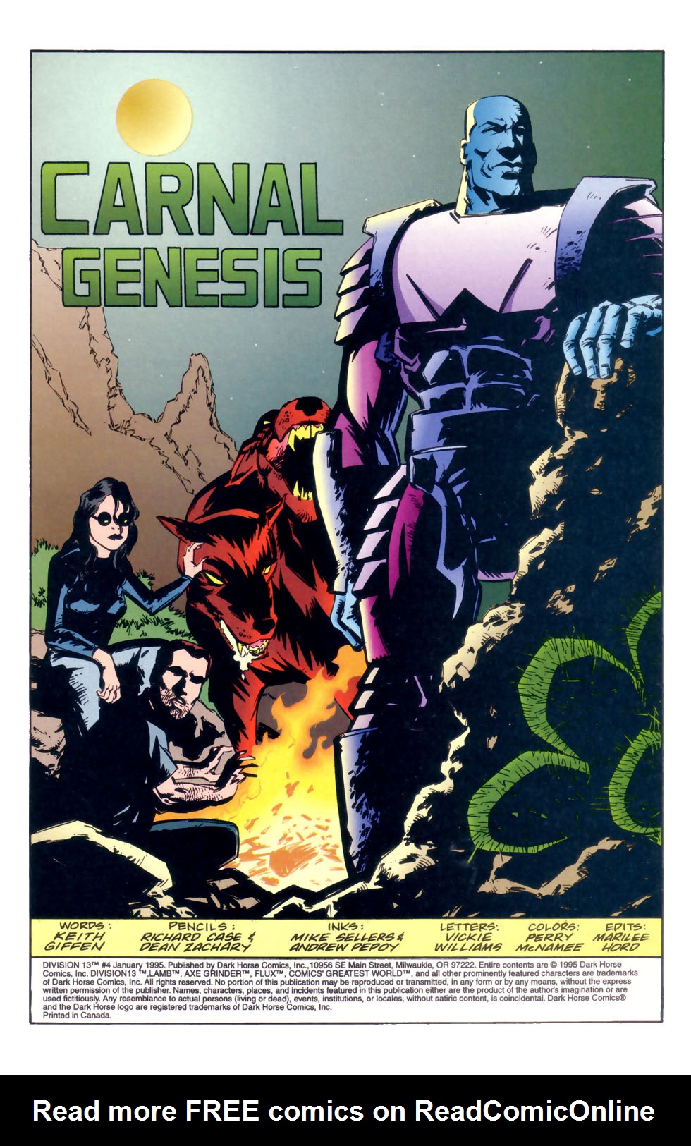 Read online Division 13 comic -  Issue #4 - 2