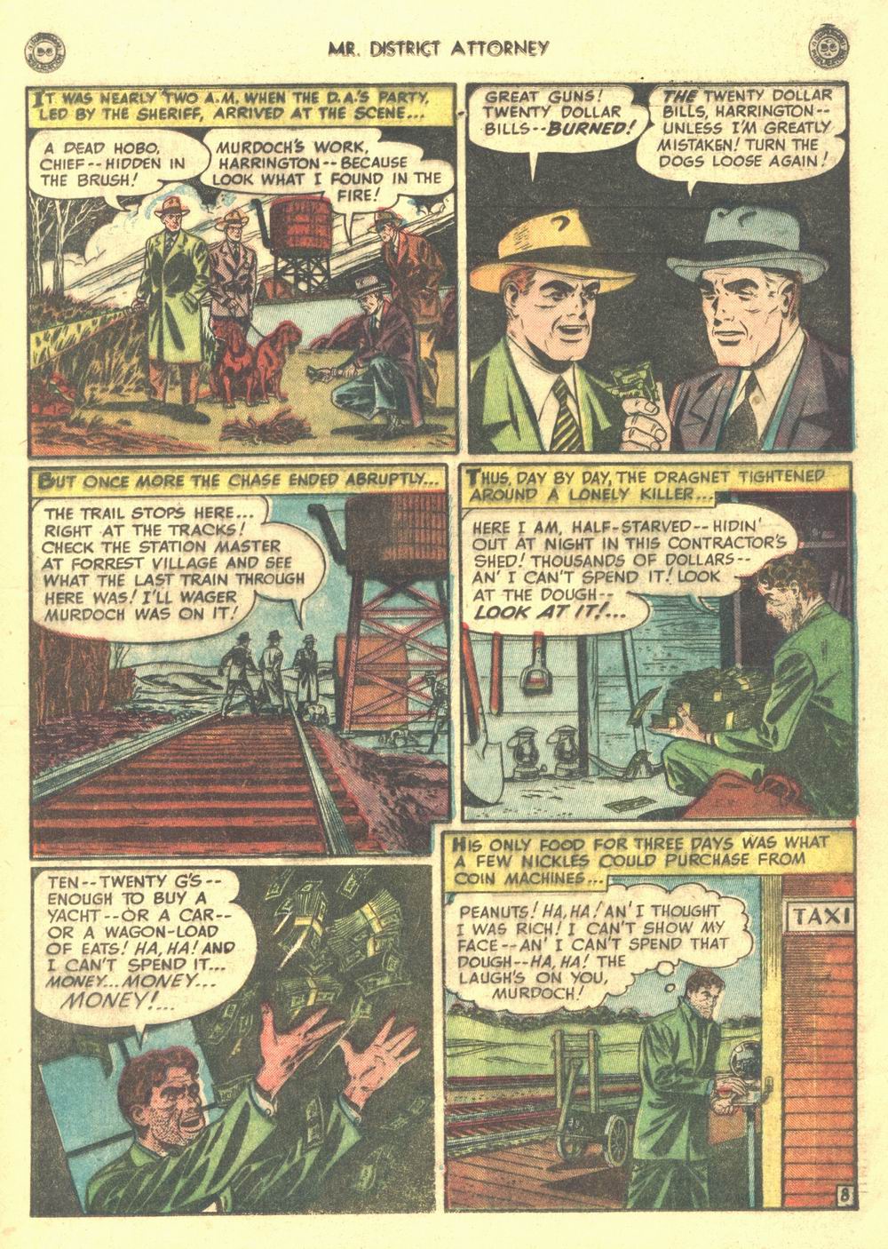 Read online Mr. District Attorney comic -  Issue #10 - 33