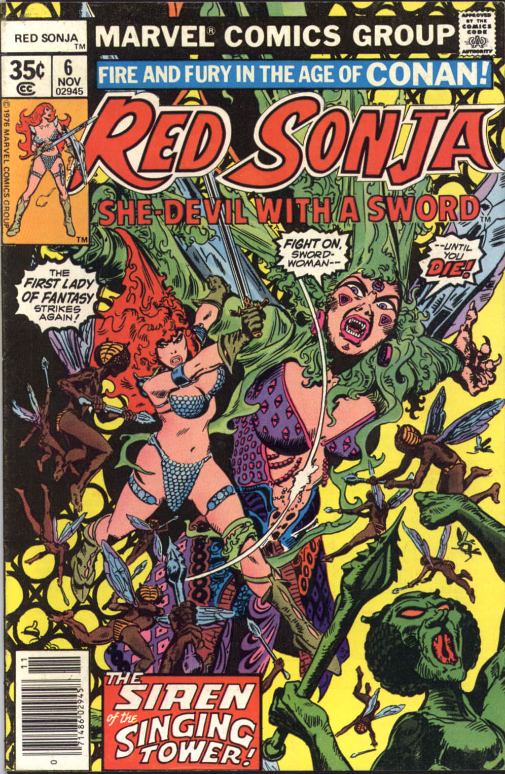 Read online Red Sonja (1977) comic -  Issue #6 - 1
