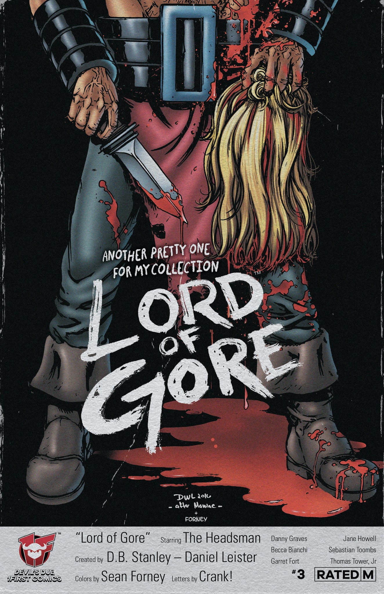 Read online Lord of Gore comic -  Issue #3 - 1