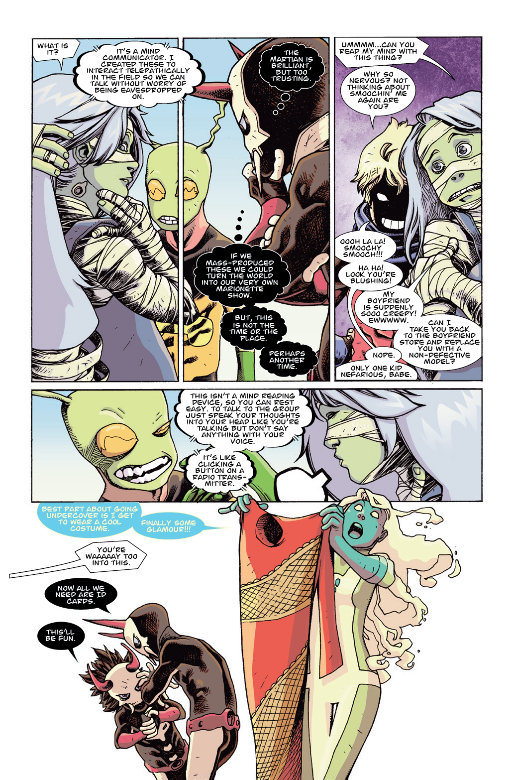Read online Gladstone's School for World Conquerors (2013) comic -  Issue #4 - 7