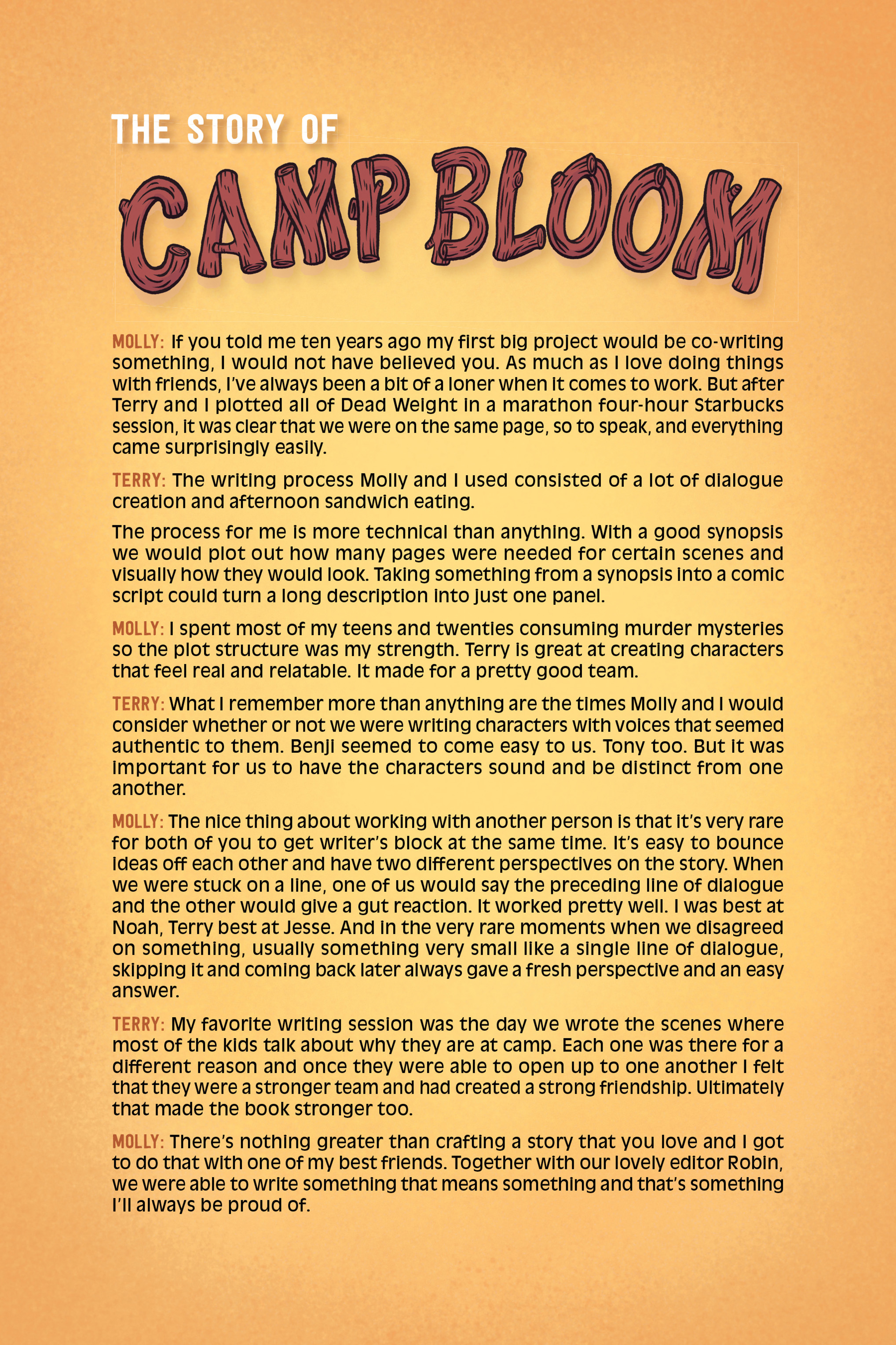 Read online Dead Weight: Murder At Camp Bloom comic -  Issue # TPB (Part 2) - 70