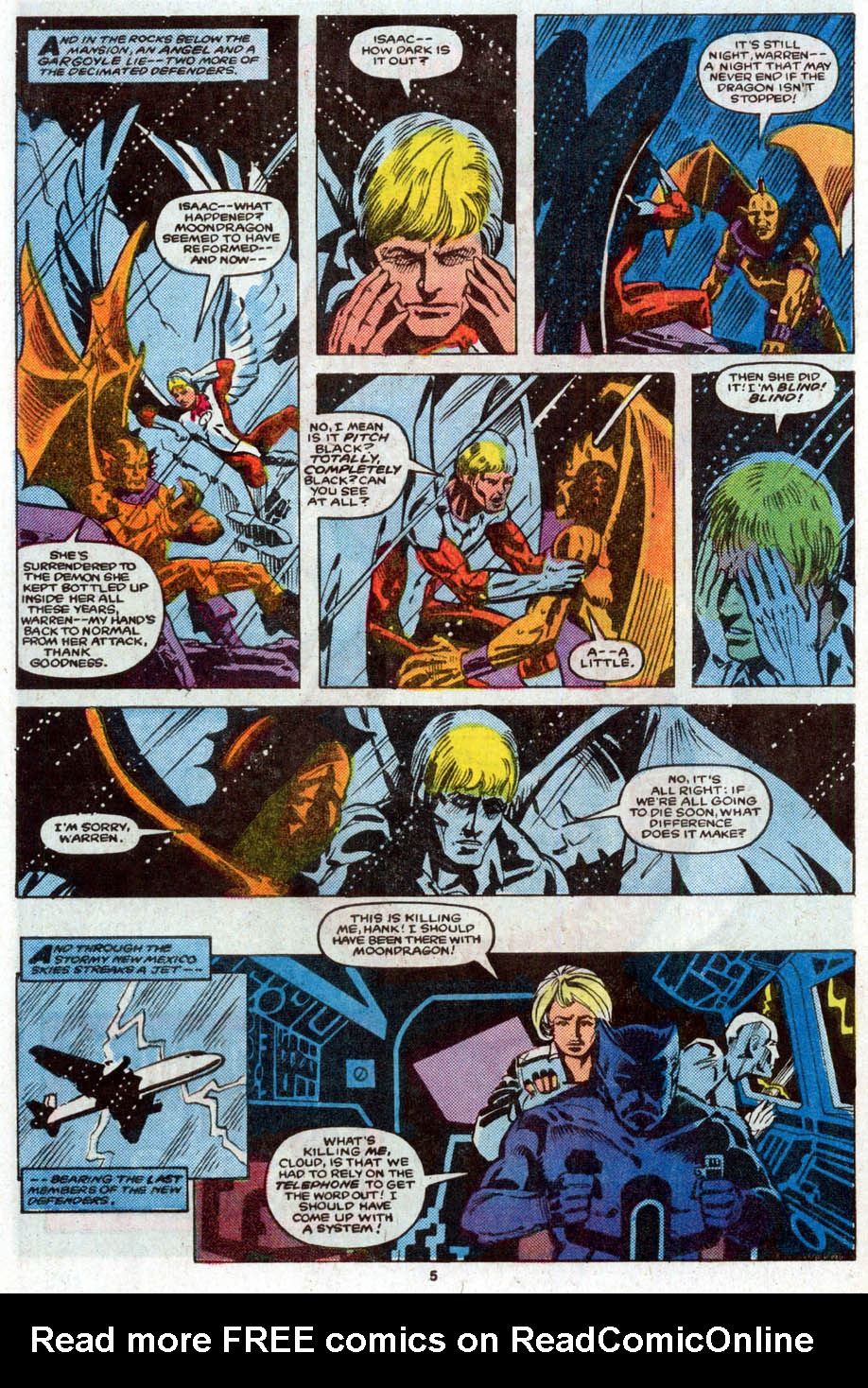 Read online The Defenders (1972) comic -  Issue #144 - 6