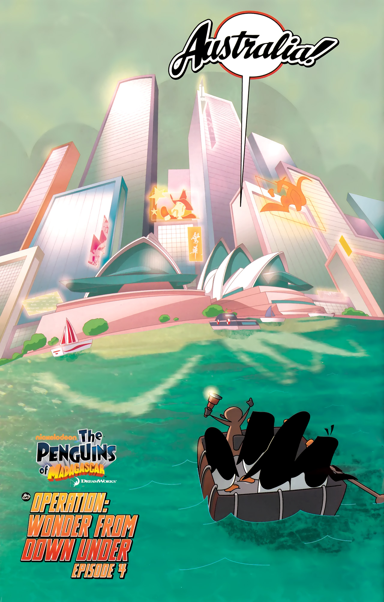 Read online Penguins of Madagascar comic -  Issue #4 - 4