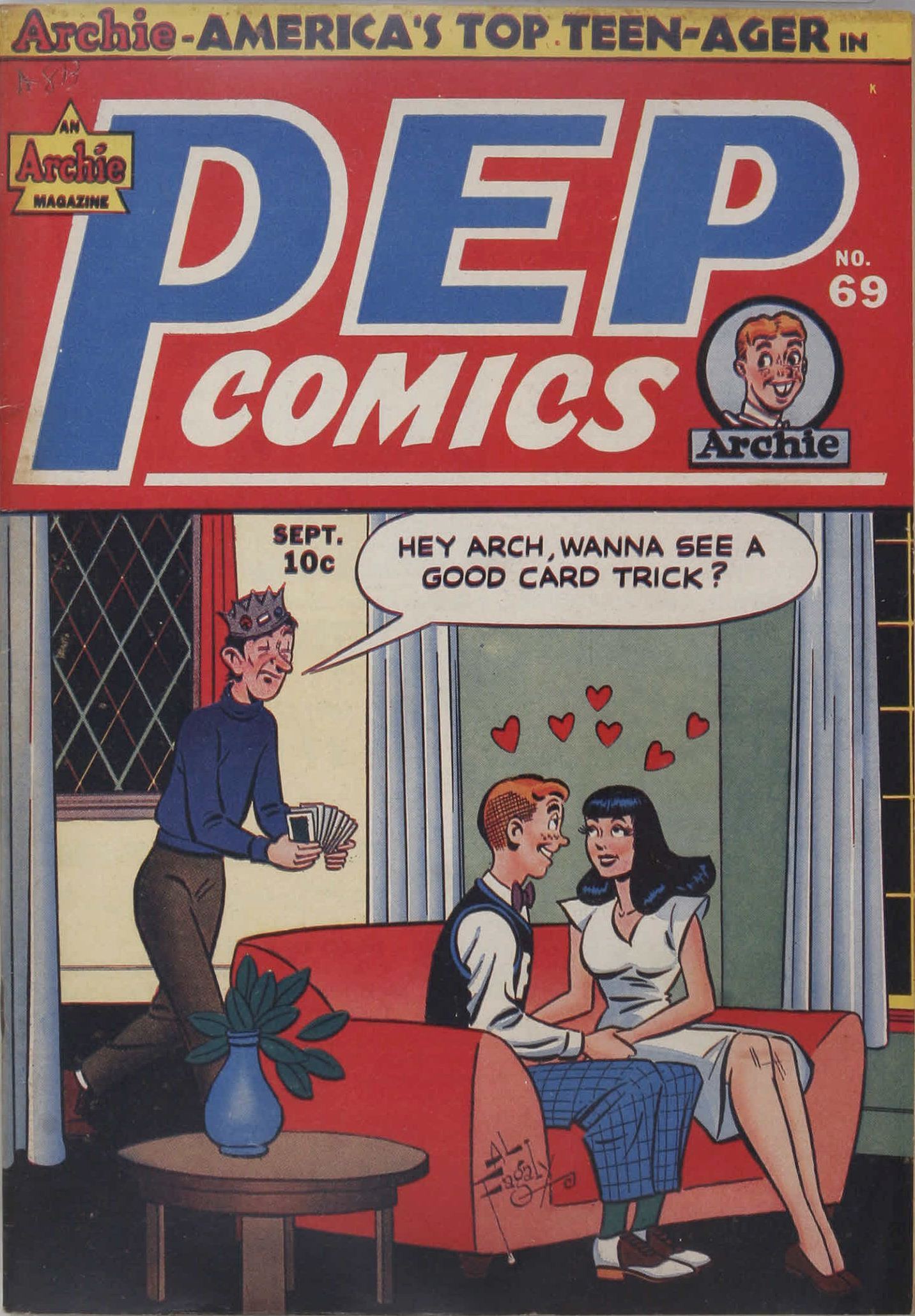 Read online Pep Comics comic -  Issue #69 - 1