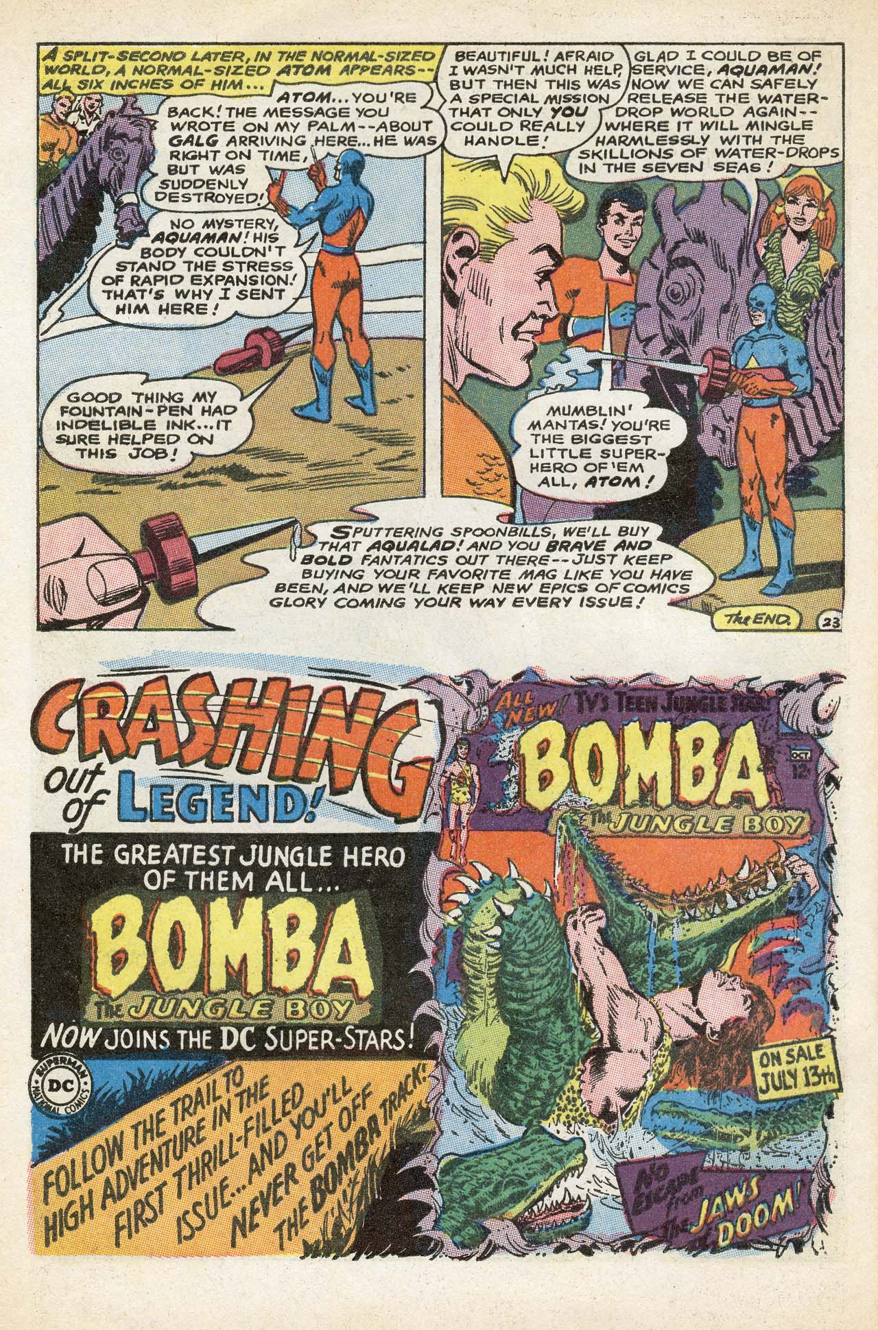 Read online The Brave and the Bold (1955) comic -  Issue #73 - 32