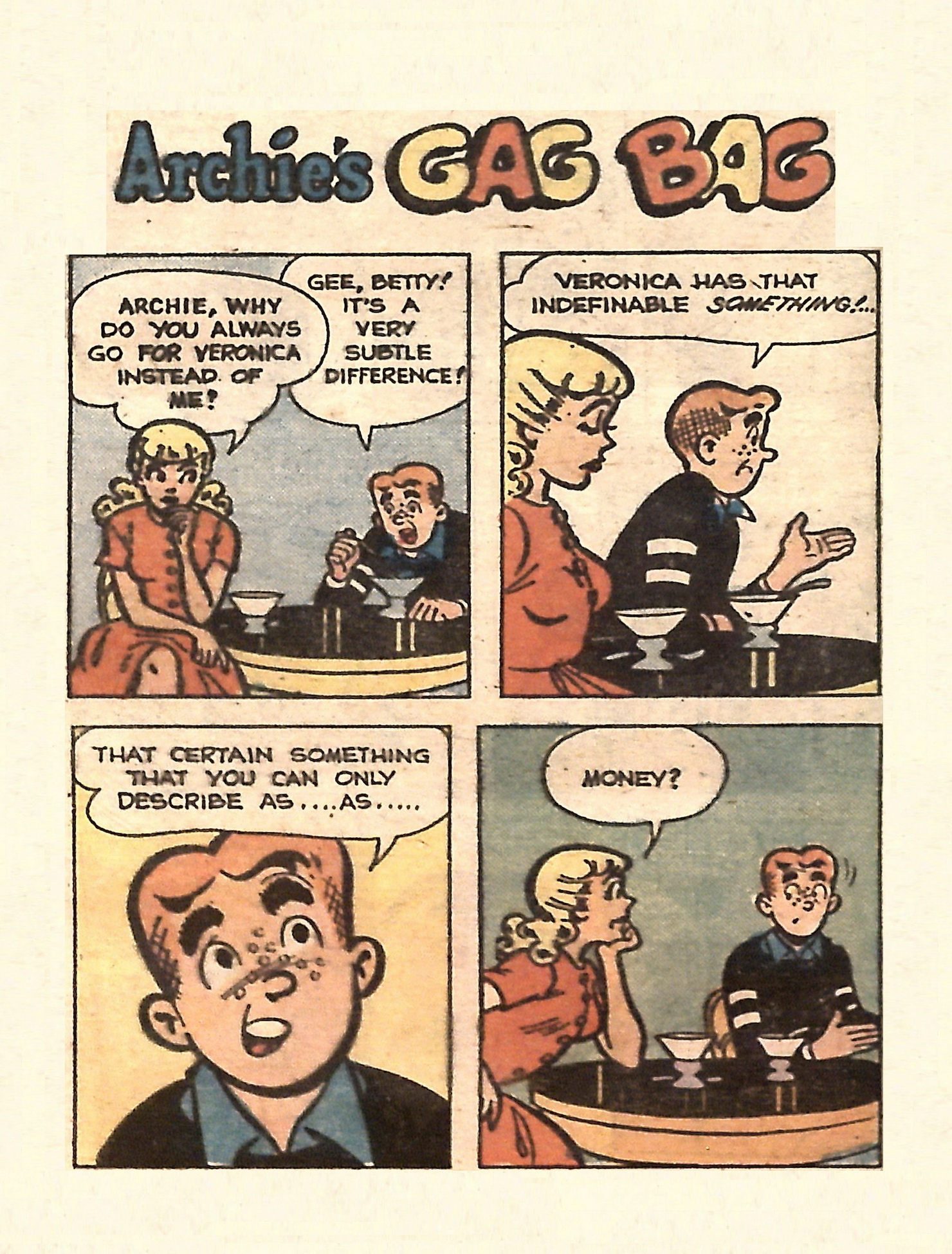 Read online Archie...Archie Andrews, Where Are You? Digest Magazine comic -  Issue #1 - 128