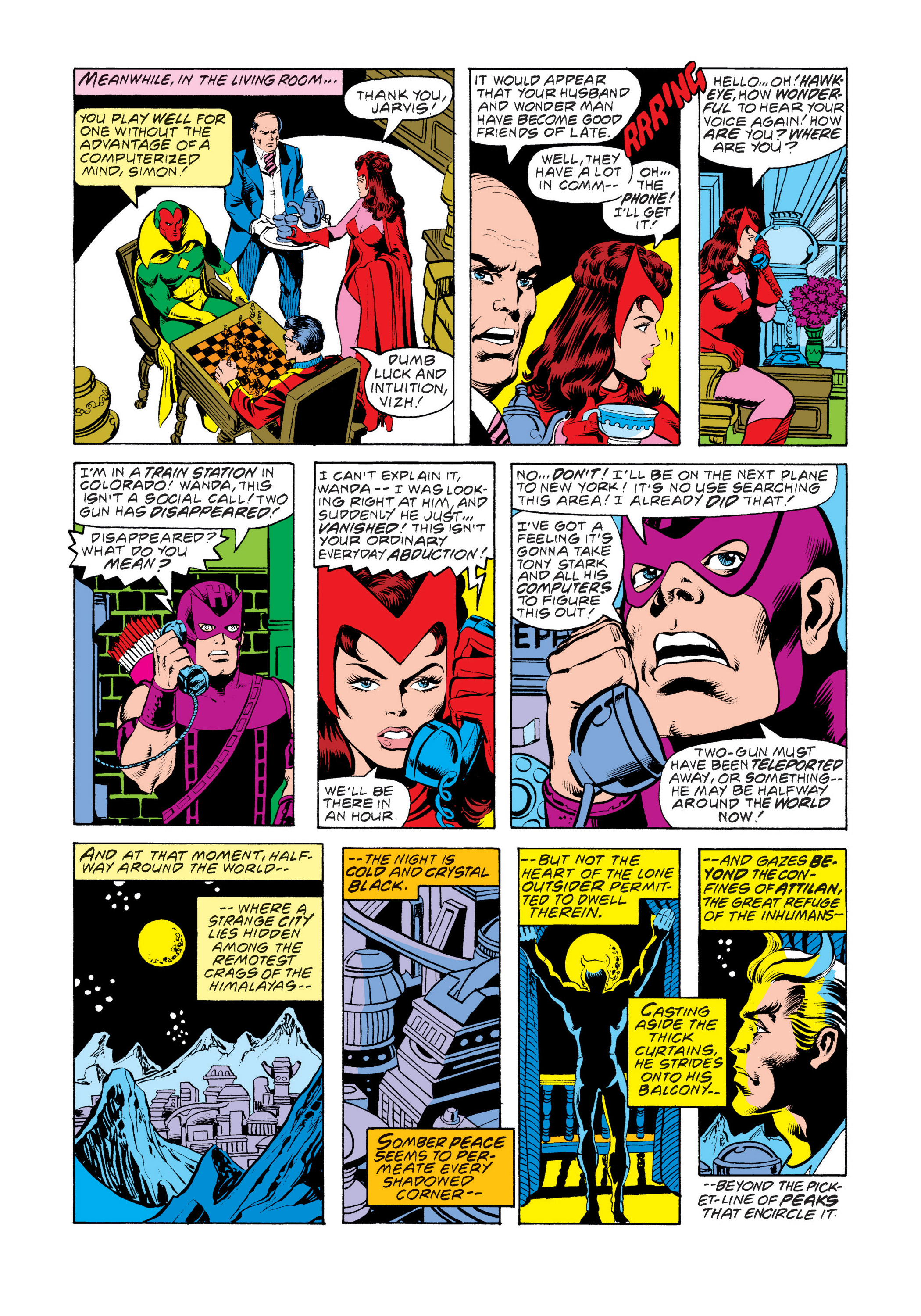 Read online Marvel Masterworks: The Avengers comic -  Issue # TPB 17 (Part 2) - 93