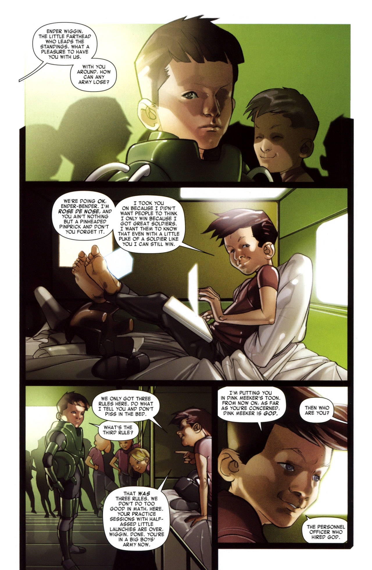 Read online Ender's Game: Battle School comic -  Issue #4 - 4