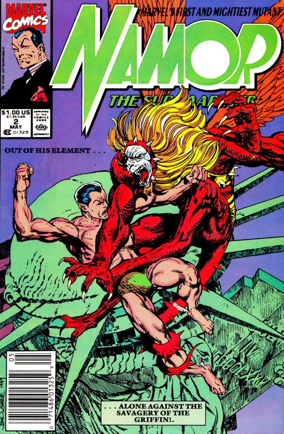 Read online Namor, The Sub-Mariner comic -  Issue #2 - 1