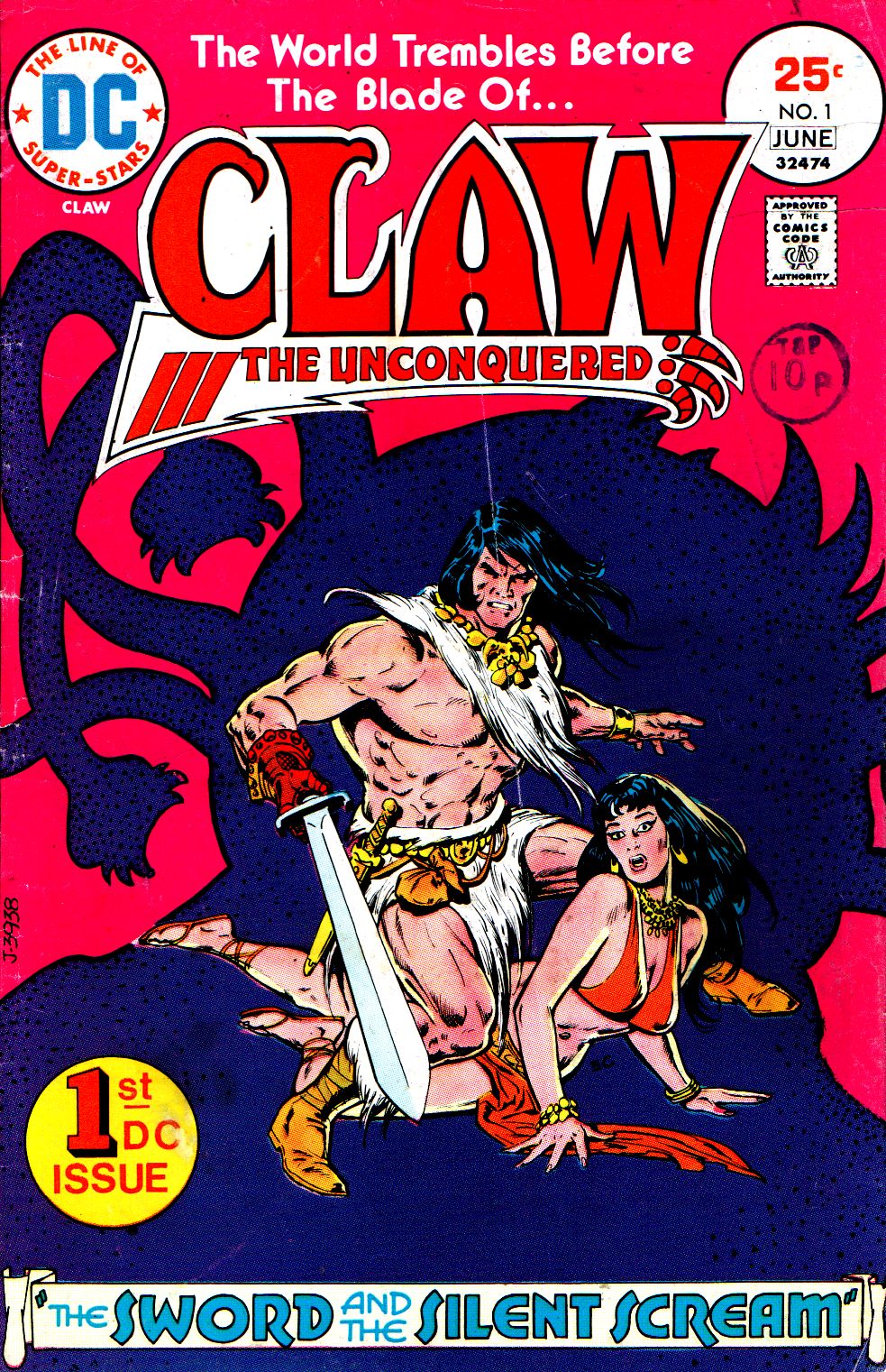 Read online Claw  The Unconquered comic -  Issue #1 - 1