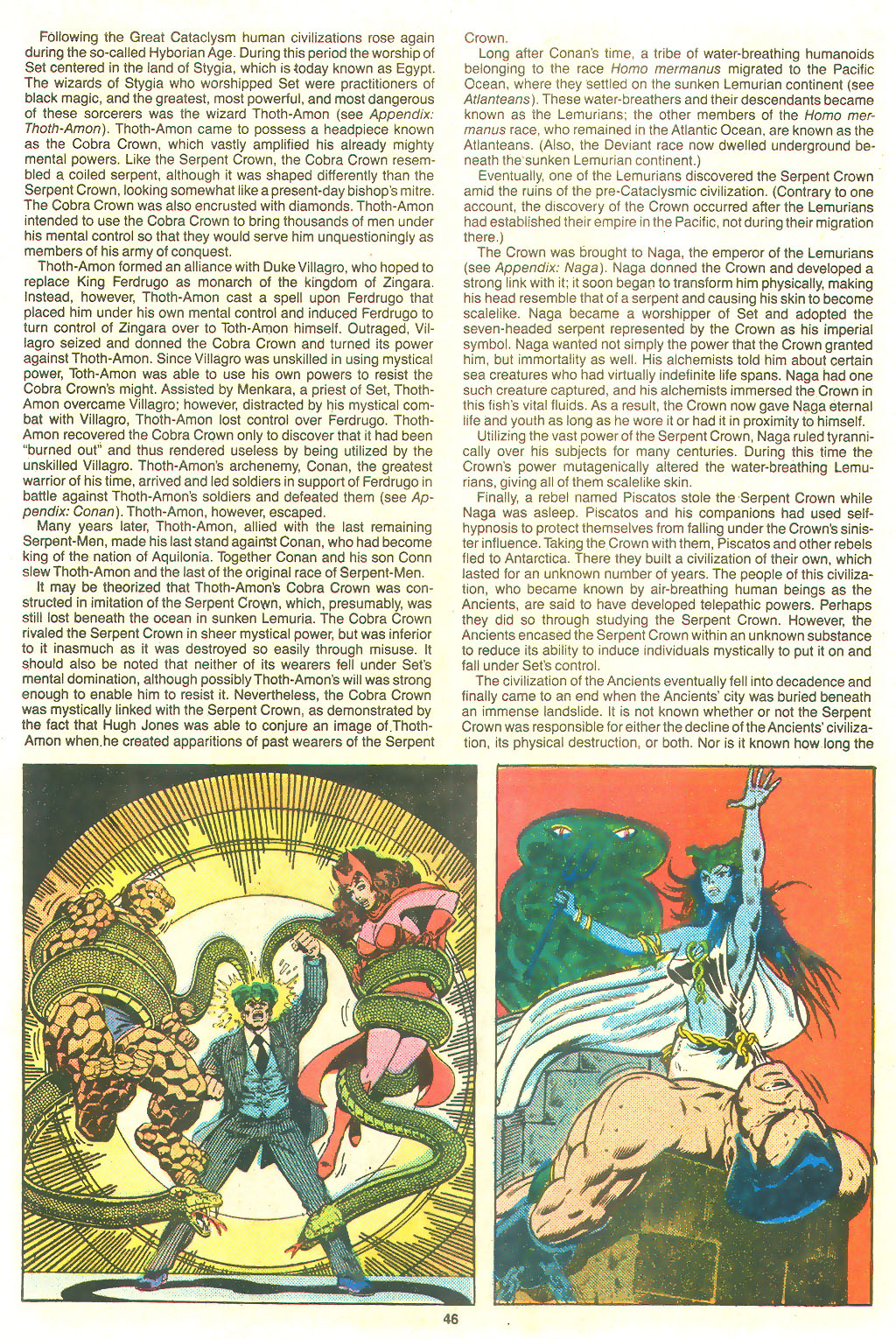 Read online The Official Handbook of the Marvel Universe Deluxe Edition comic -  Issue #19 - 48