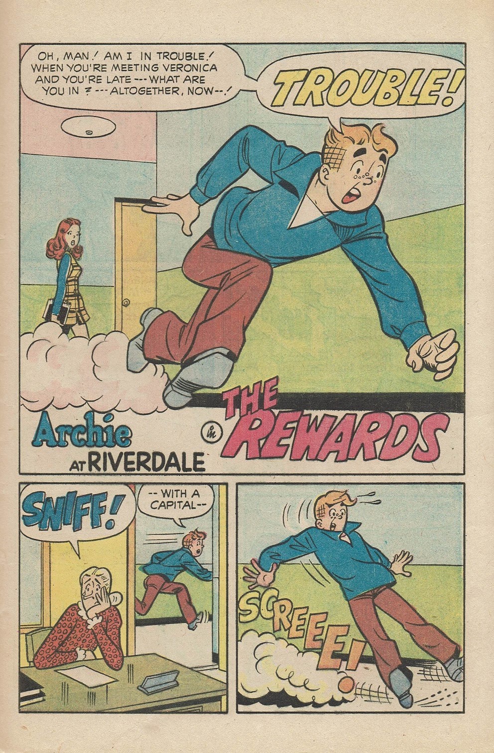 Read online Archie at Riverdale High (1972) comic -  Issue #7 - 28