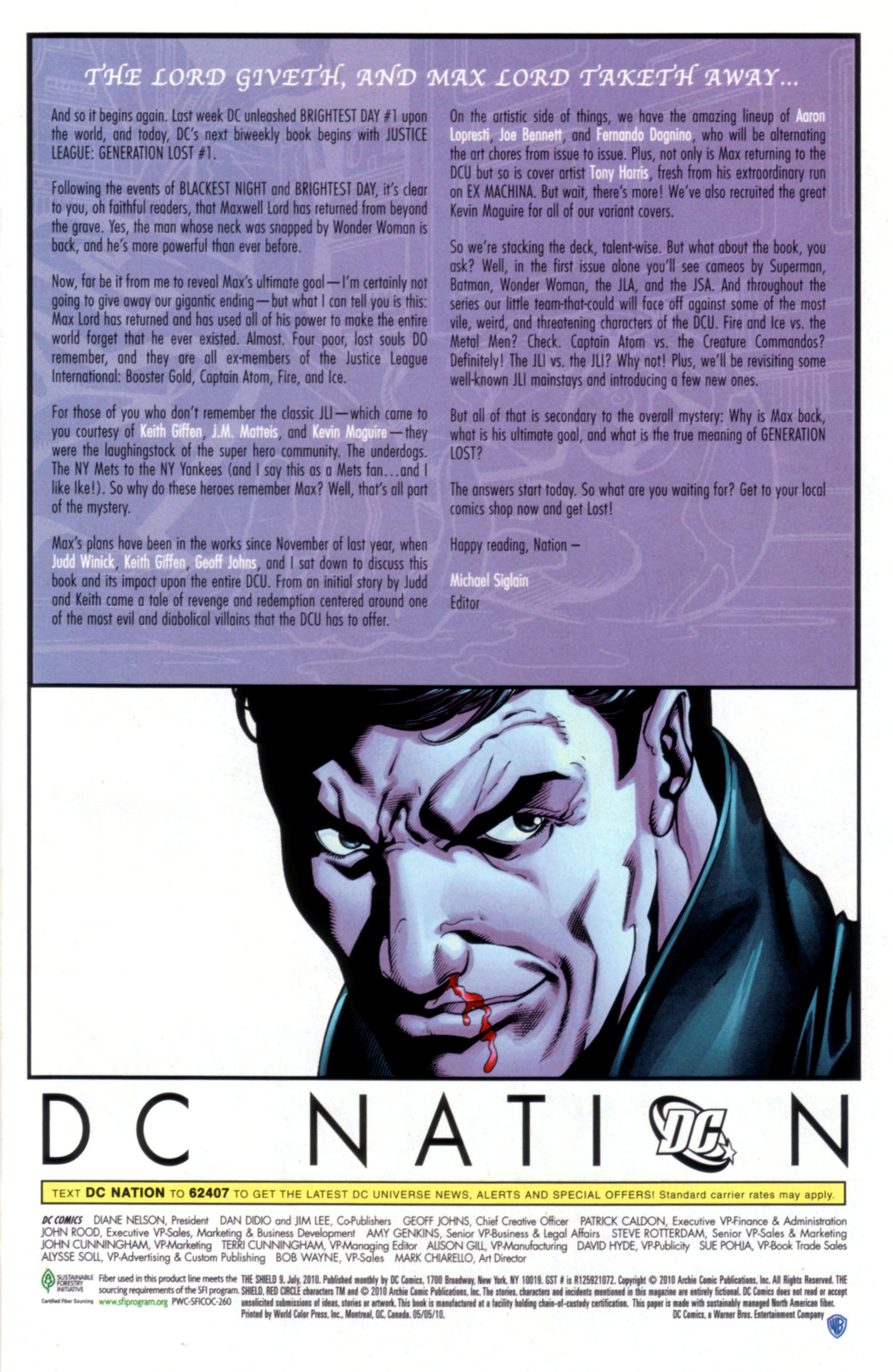 Read online The Shield (2009) comic -  Issue #9 - 31